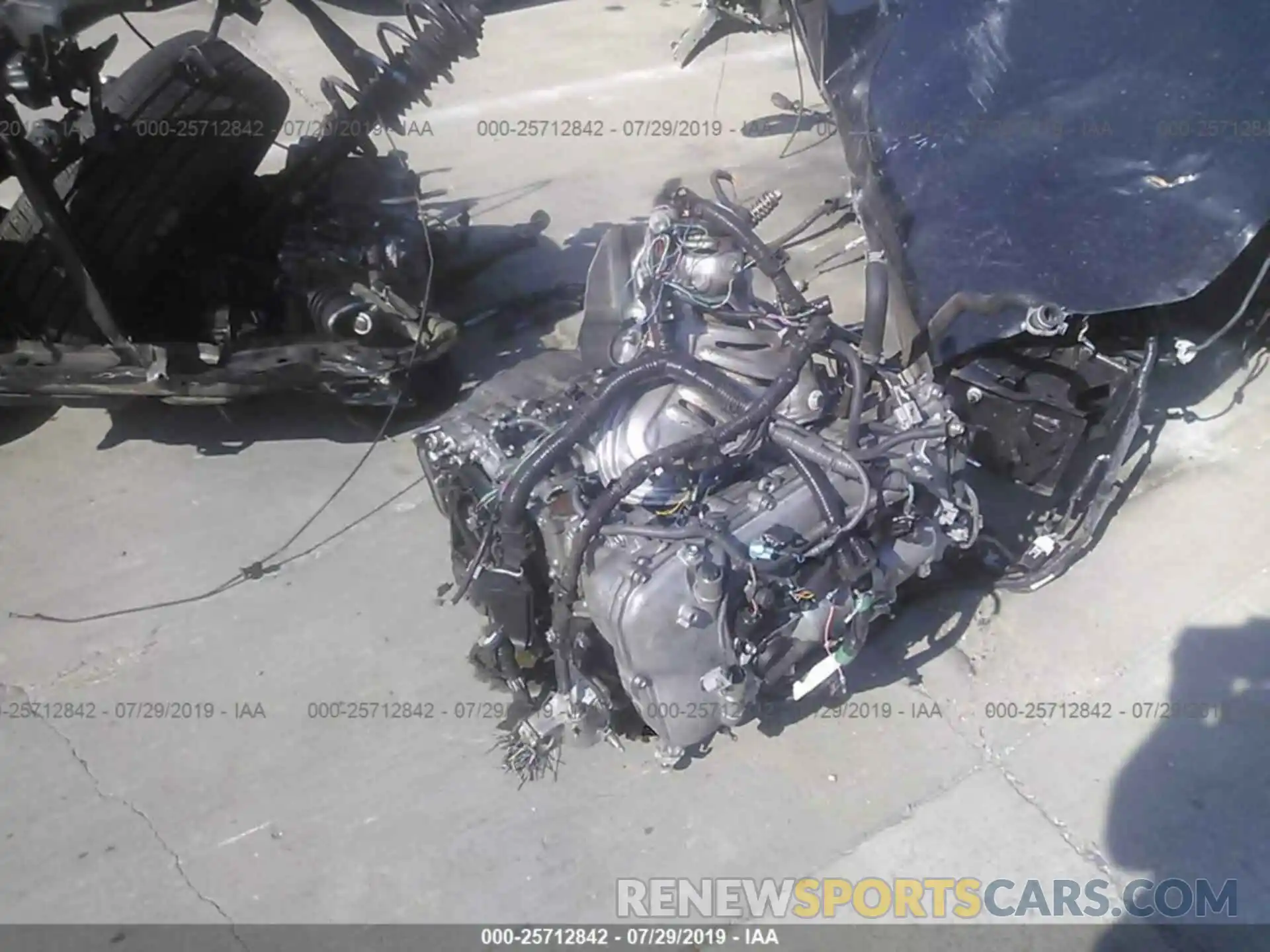 10 Photograph of a damaged car 2T1BURHE6KC206434 TOYOTA COROLLA 2019