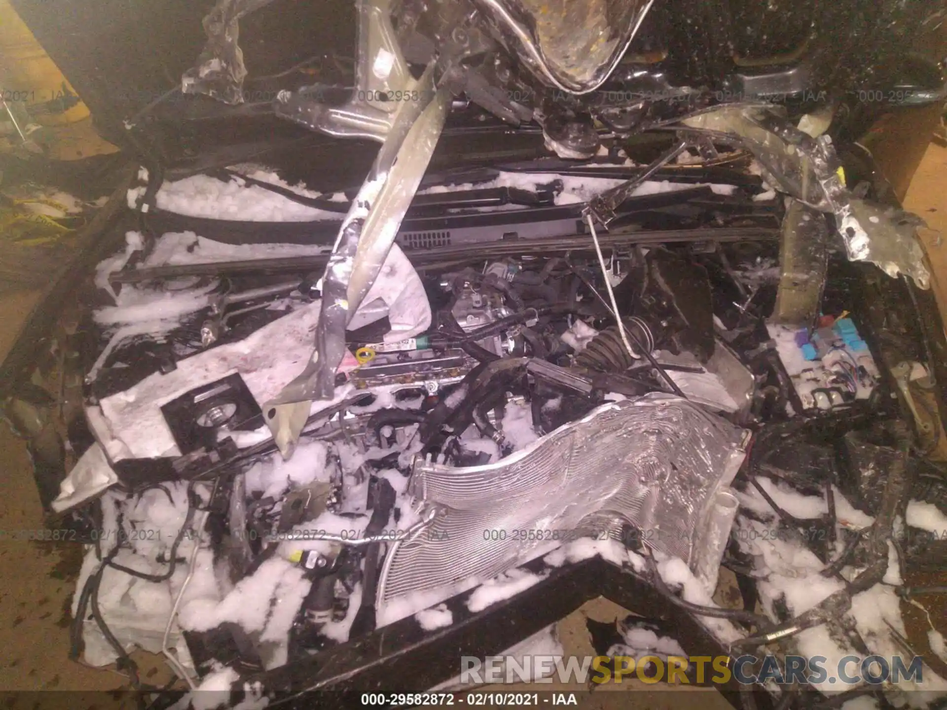 10 Photograph of a damaged car 2T1BURHE6KC207180 TOYOTA COROLLA 2019