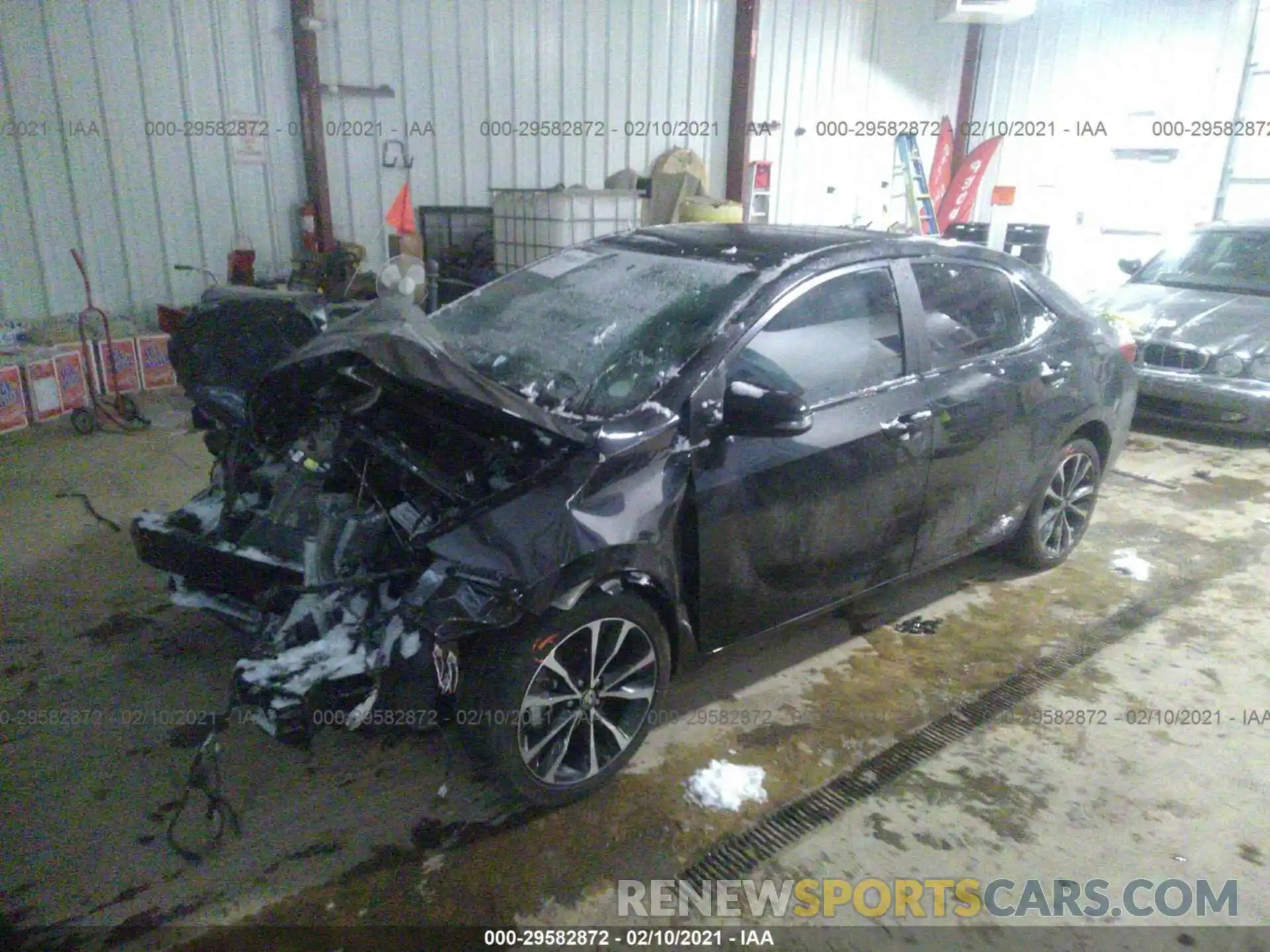 2 Photograph of a damaged car 2T1BURHE6KC207180 TOYOTA COROLLA 2019