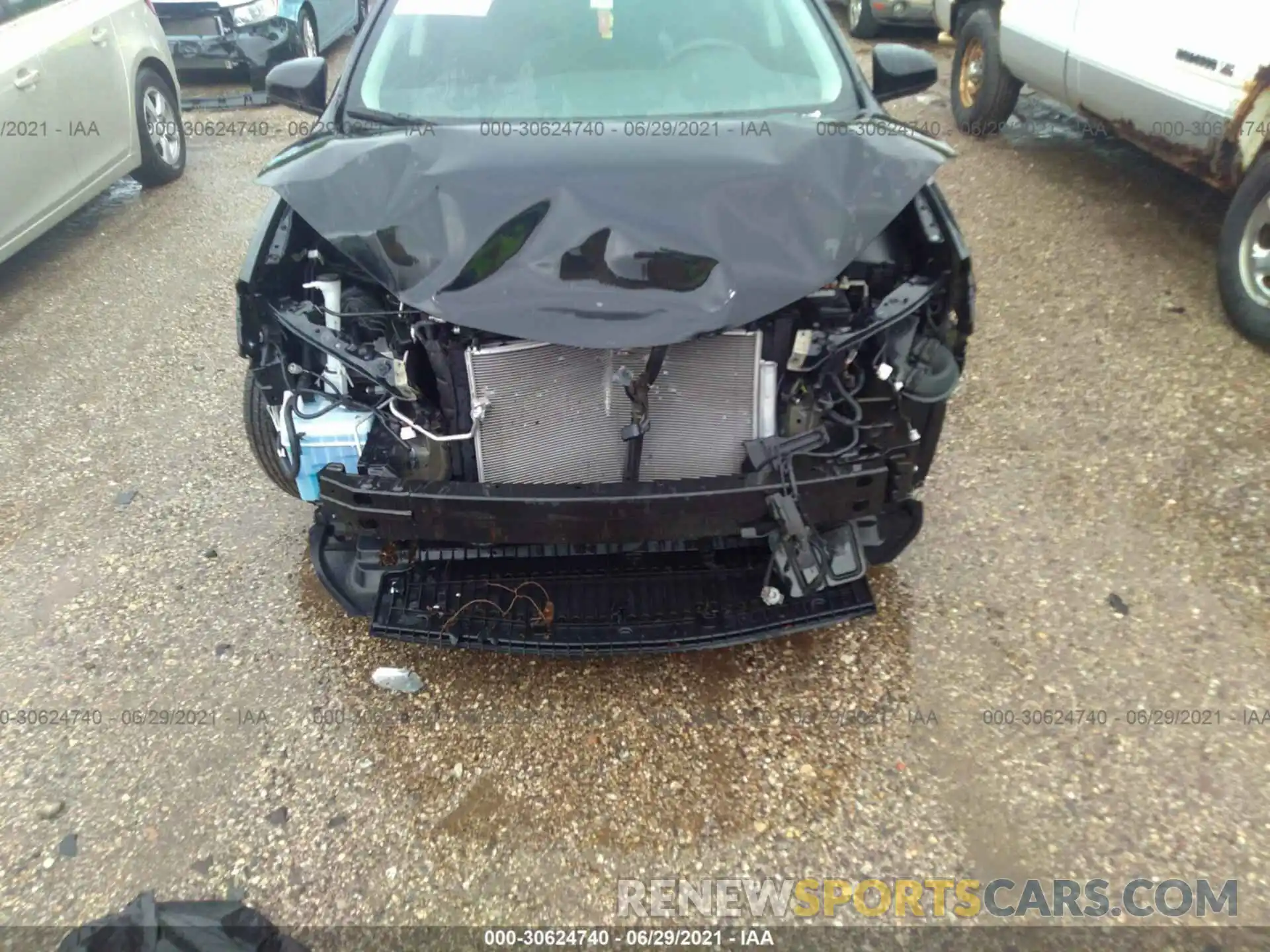 6 Photograph of a damaged car 2T1BURHE6KC207406 TOYOTA COROLLA 2019