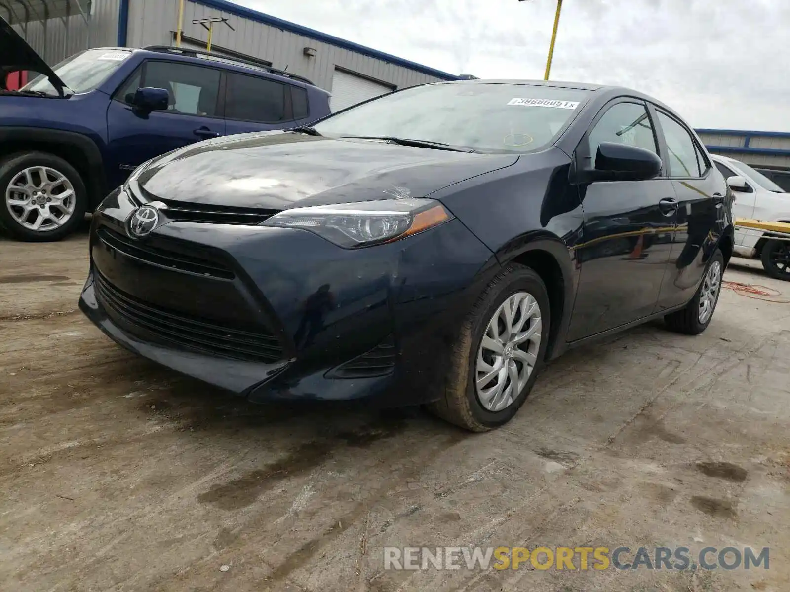 2 Photograph of a damaged car 2T1BURHE6KC207759 TOYOTA COROLLA 2019