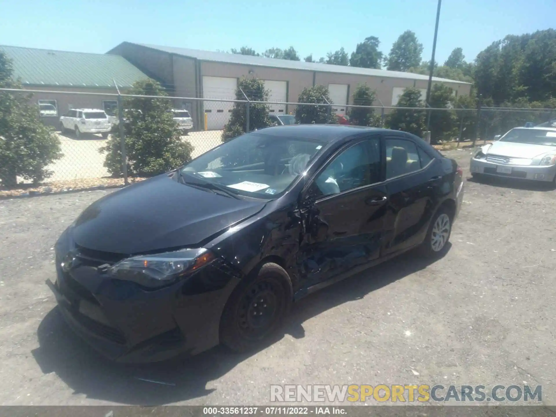 2 Photograph of a damaged car 2T1BURHE6KC209690 TOYOTA COROLLA 2019