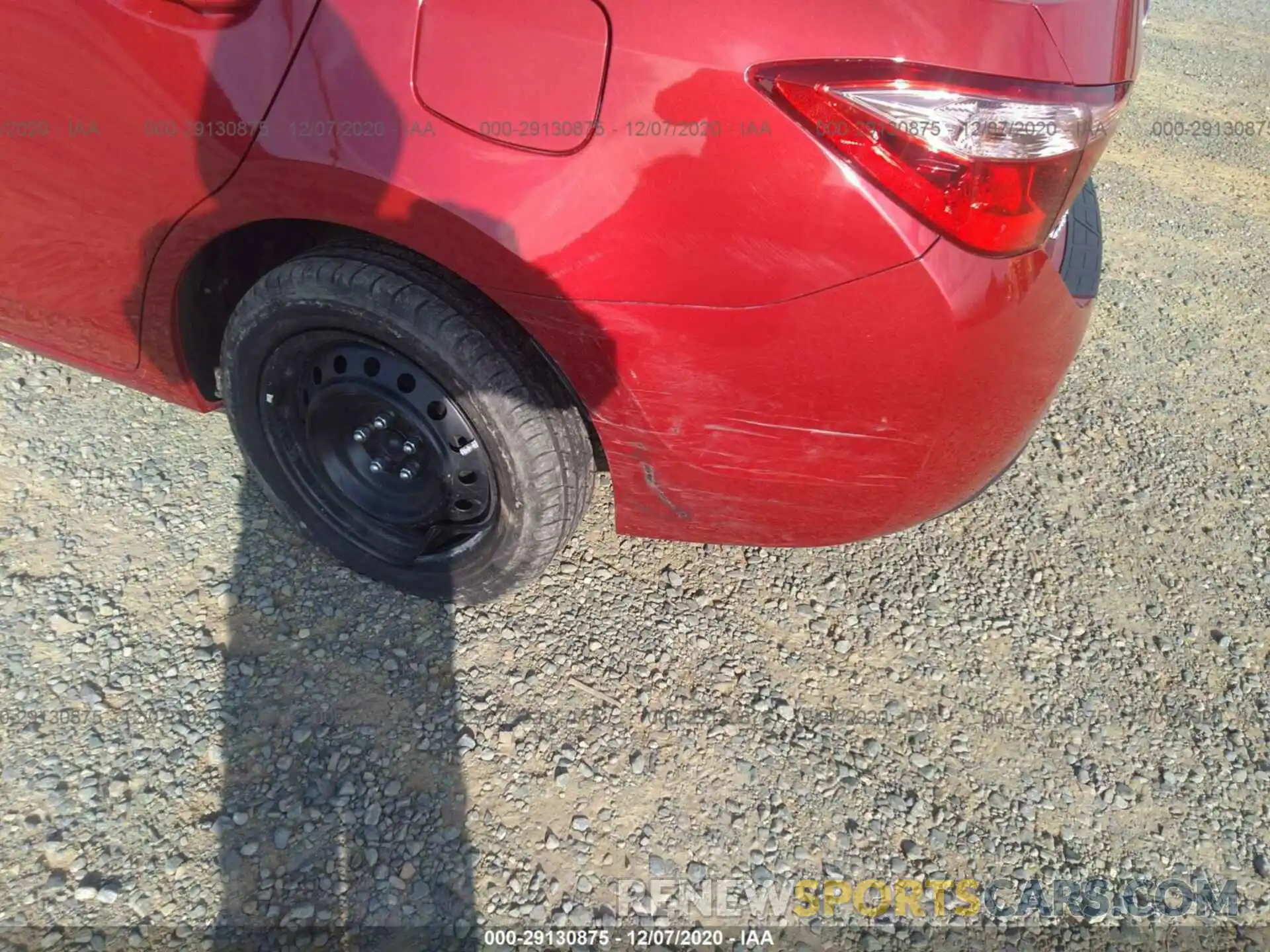 6 Photograph of a damaged car 2T1BURHE6KC210435 TOYOTA COROLLA 2019