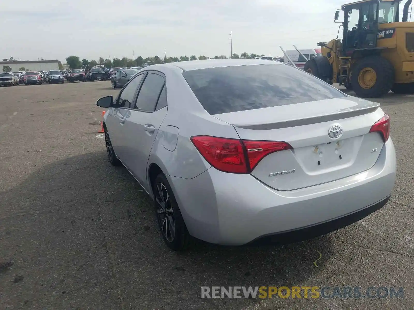 3 Photograph of a damaged car 2T1BURHE6KC211021 TOYOTA COROLLA 2019