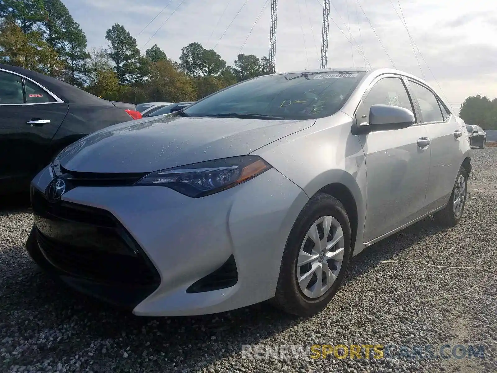 2 Photograph of a damaged car 2T1BURHE6KC211472 TOYOTA COROLLA 2019