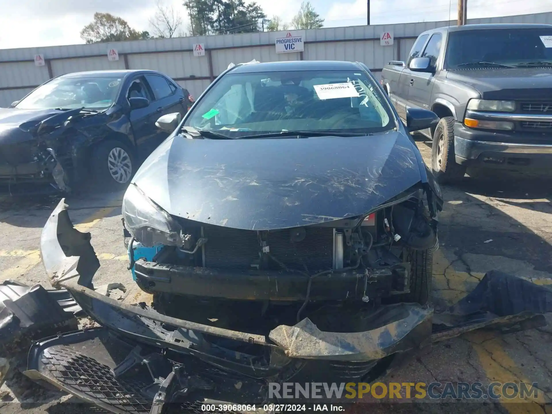 12 Photograph of a damaged car 2T1BURHE6KC214551 TOYOTA COROLLA 2019