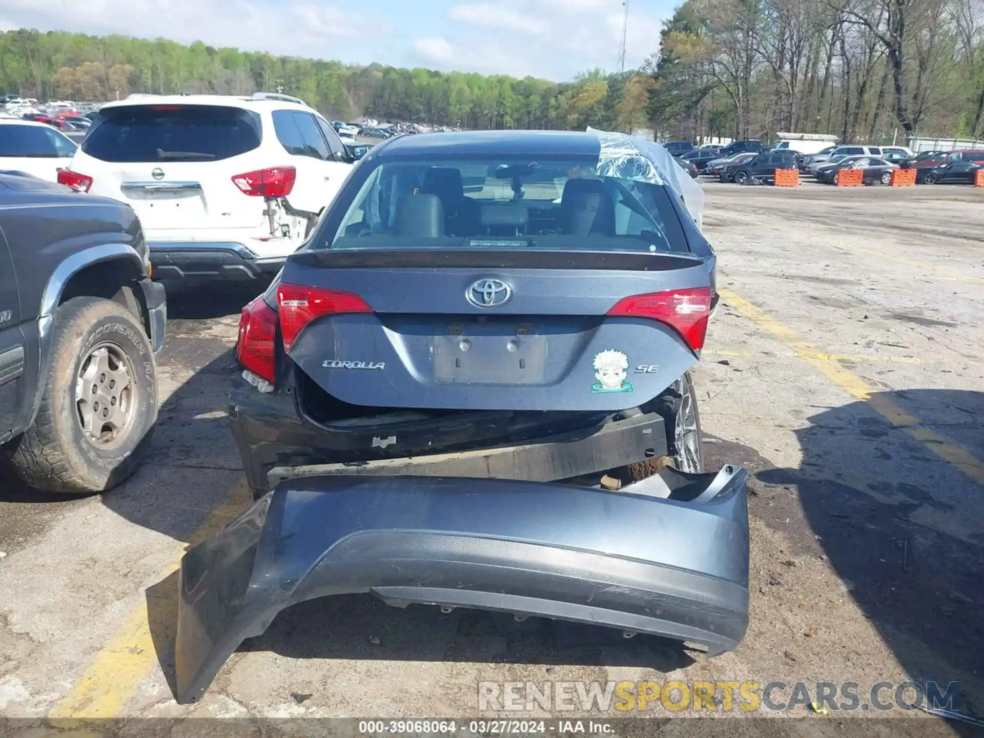 16 Photograph of a damaged car 2T1BURHE6KC214551 TOYOTA COROLLA 2019