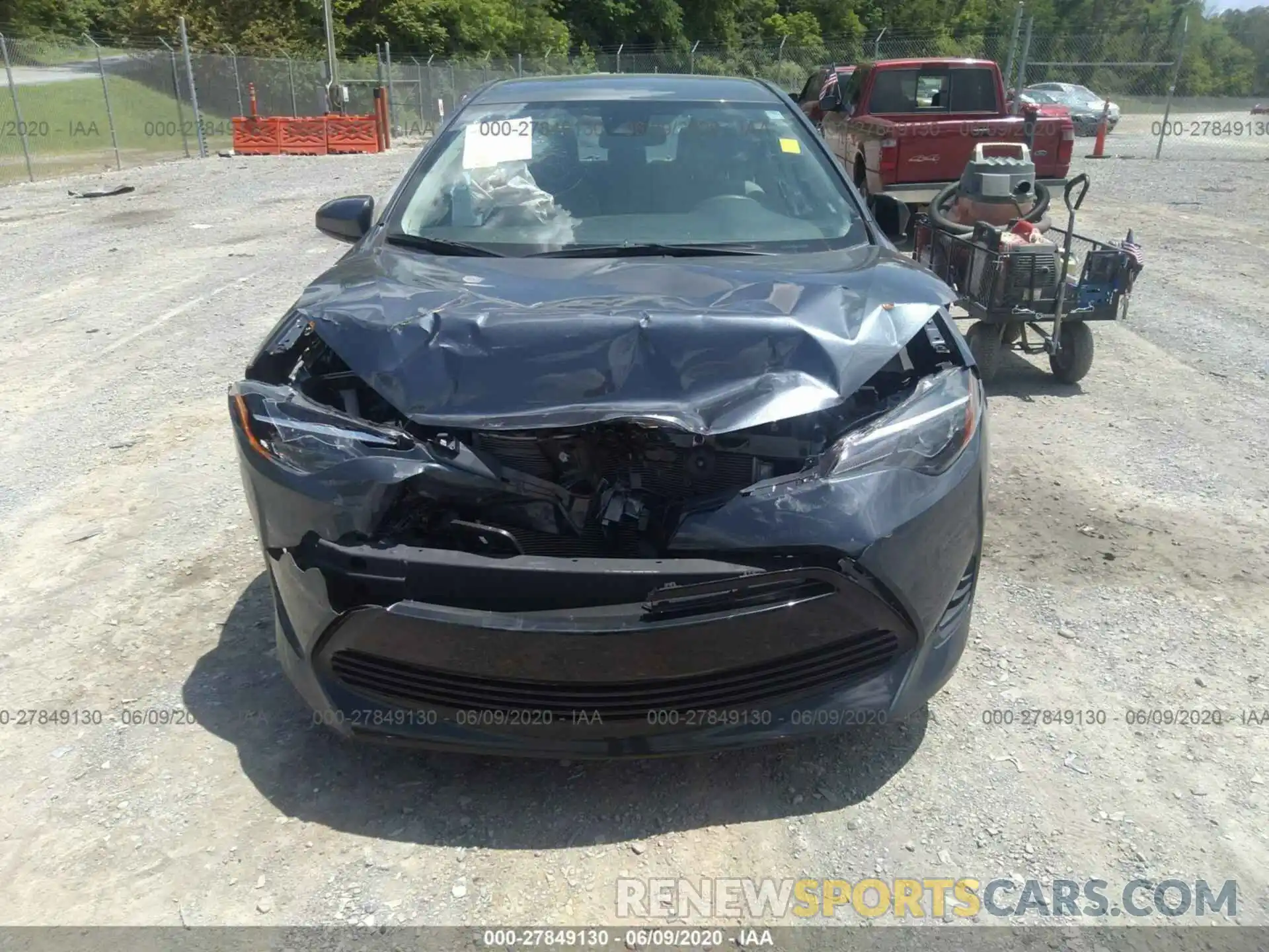 6 Photograph of a damaged car 2T1BURHE6KC216364 TOYOTA COROLLA 2019