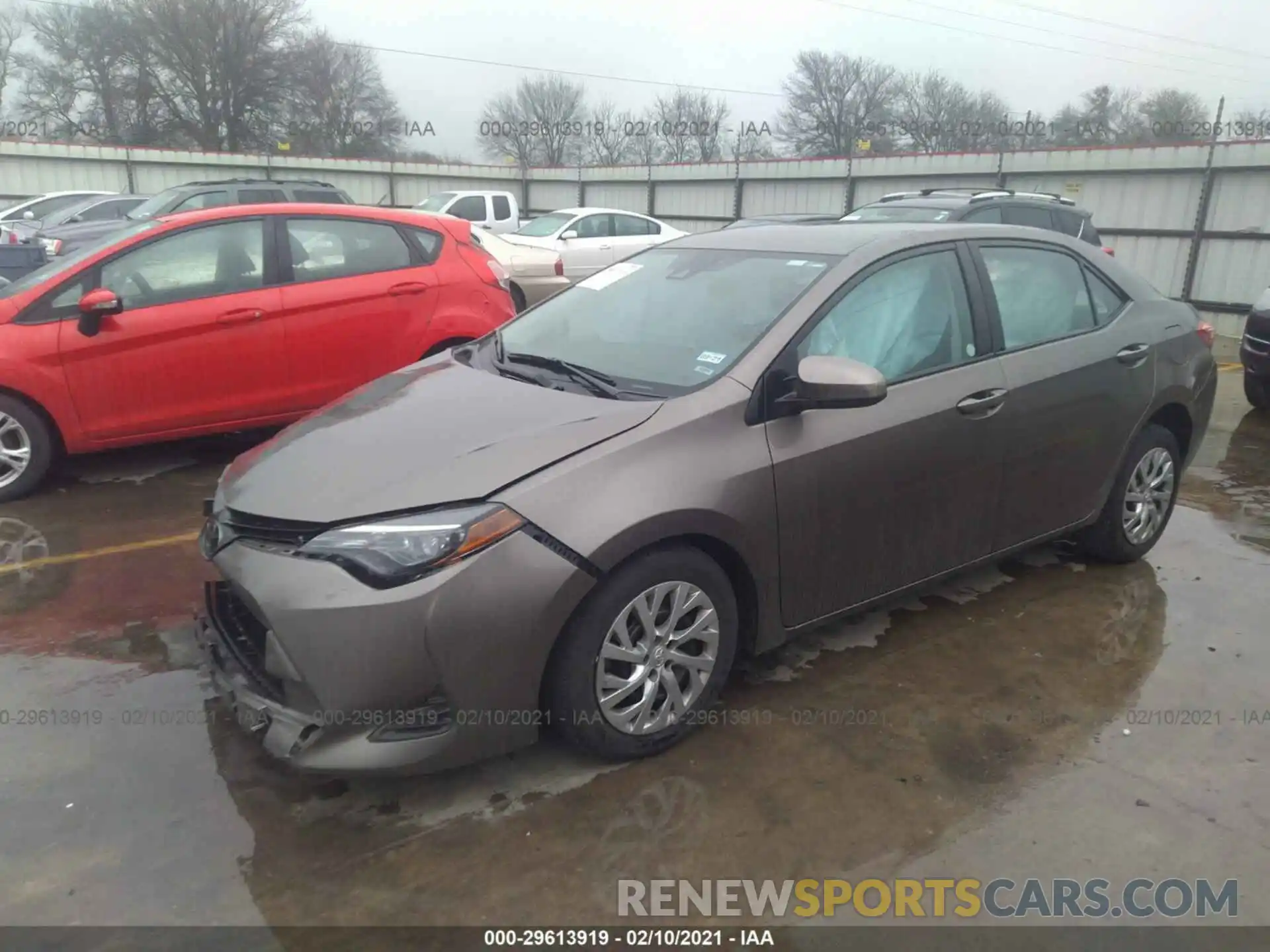 2 Photograph of a damaged car 2T1BURHE6KC217420 TOYOTA COROLLA 2019