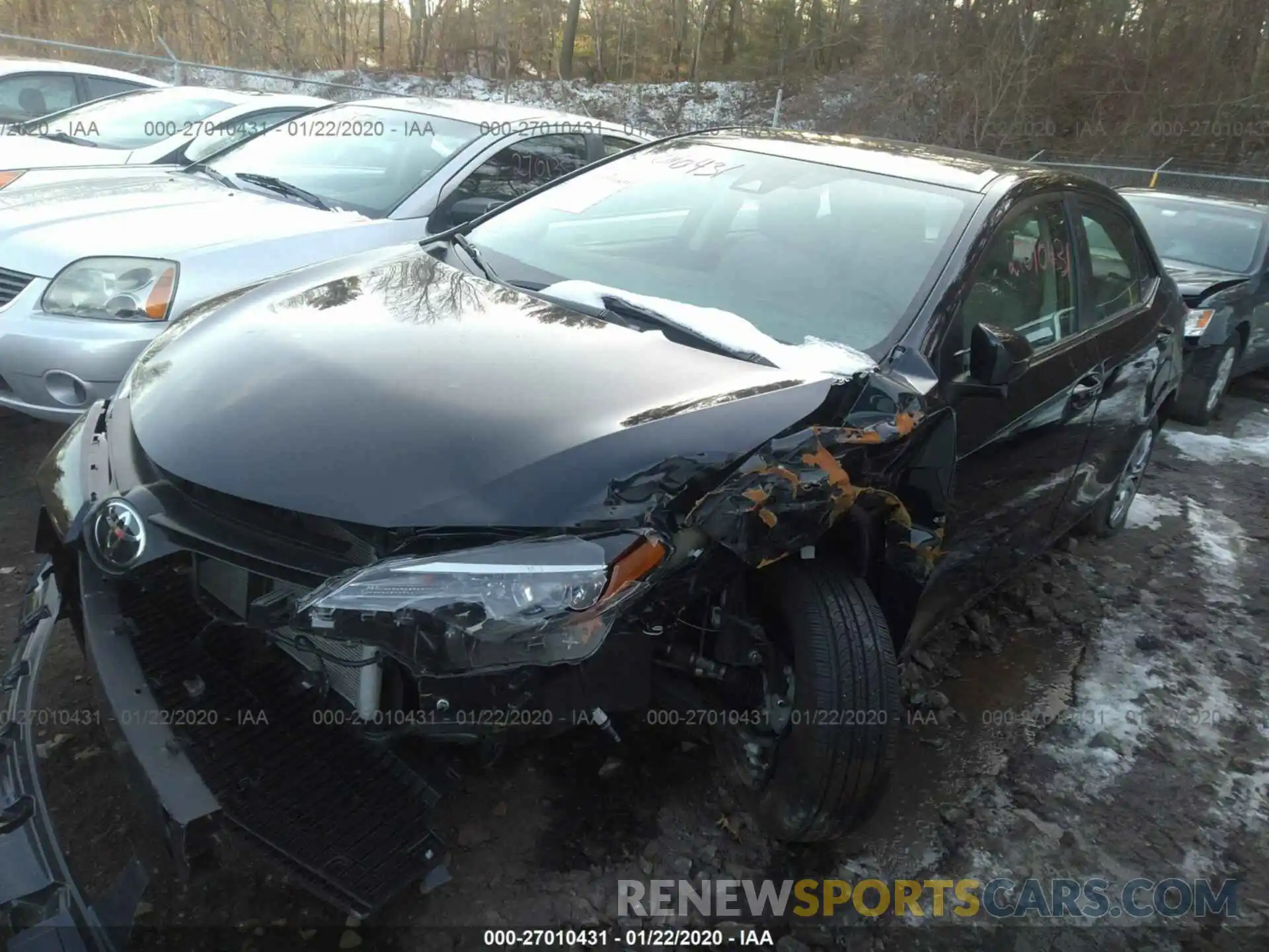 2 Photograph of a damaged car 2T1BURHE6KC217529 TOYOTA COROLLA 2019