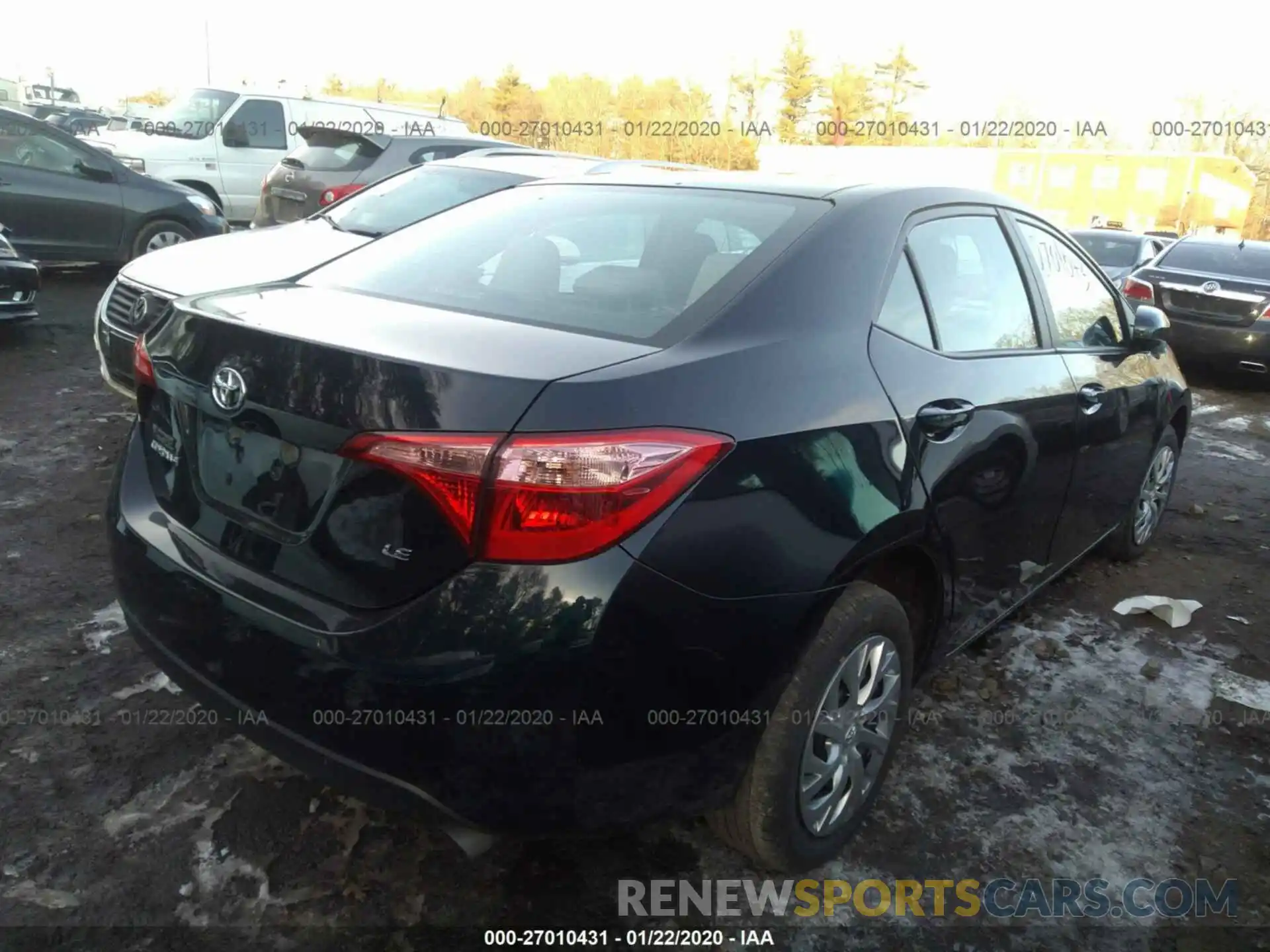 4 Photograph of a damaged car 2T1BURHE6KC217529 TOYOTA COROLLA 2019