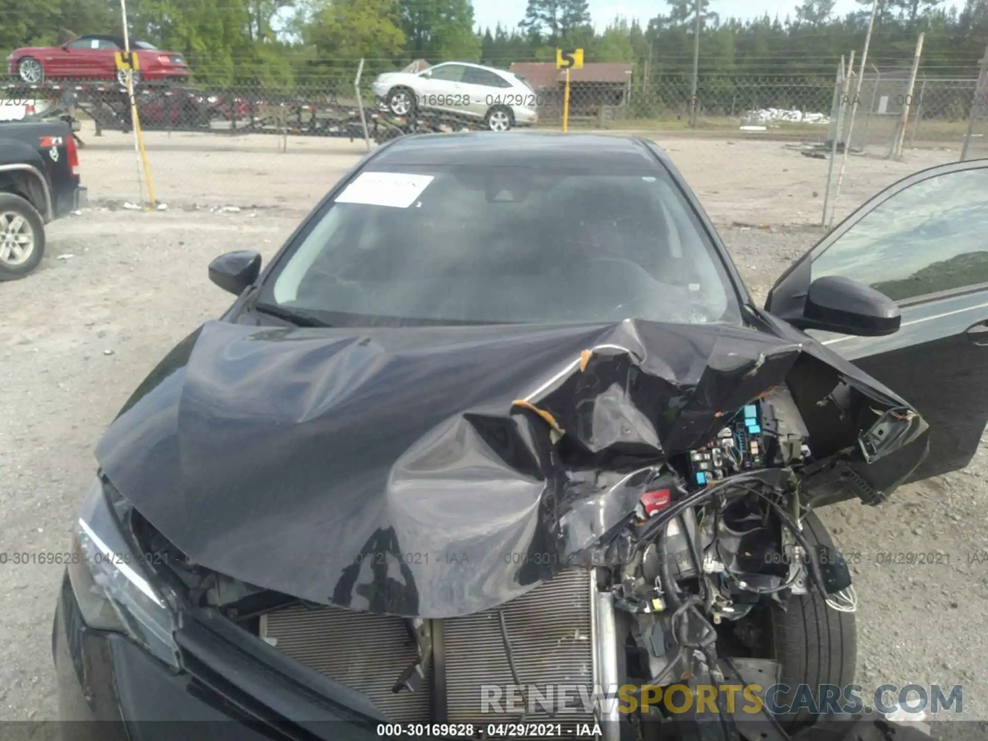 10 Photograph of a damaged car 2T1BURHE6KC219958 TOYOTA COROLLA 2019