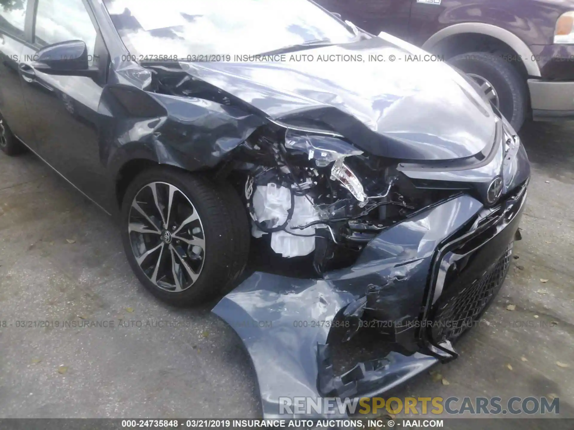 6 Фотография поврежденного автомобиля 2T1BURHE6KC220706 TOYOTA COROLLA 2019