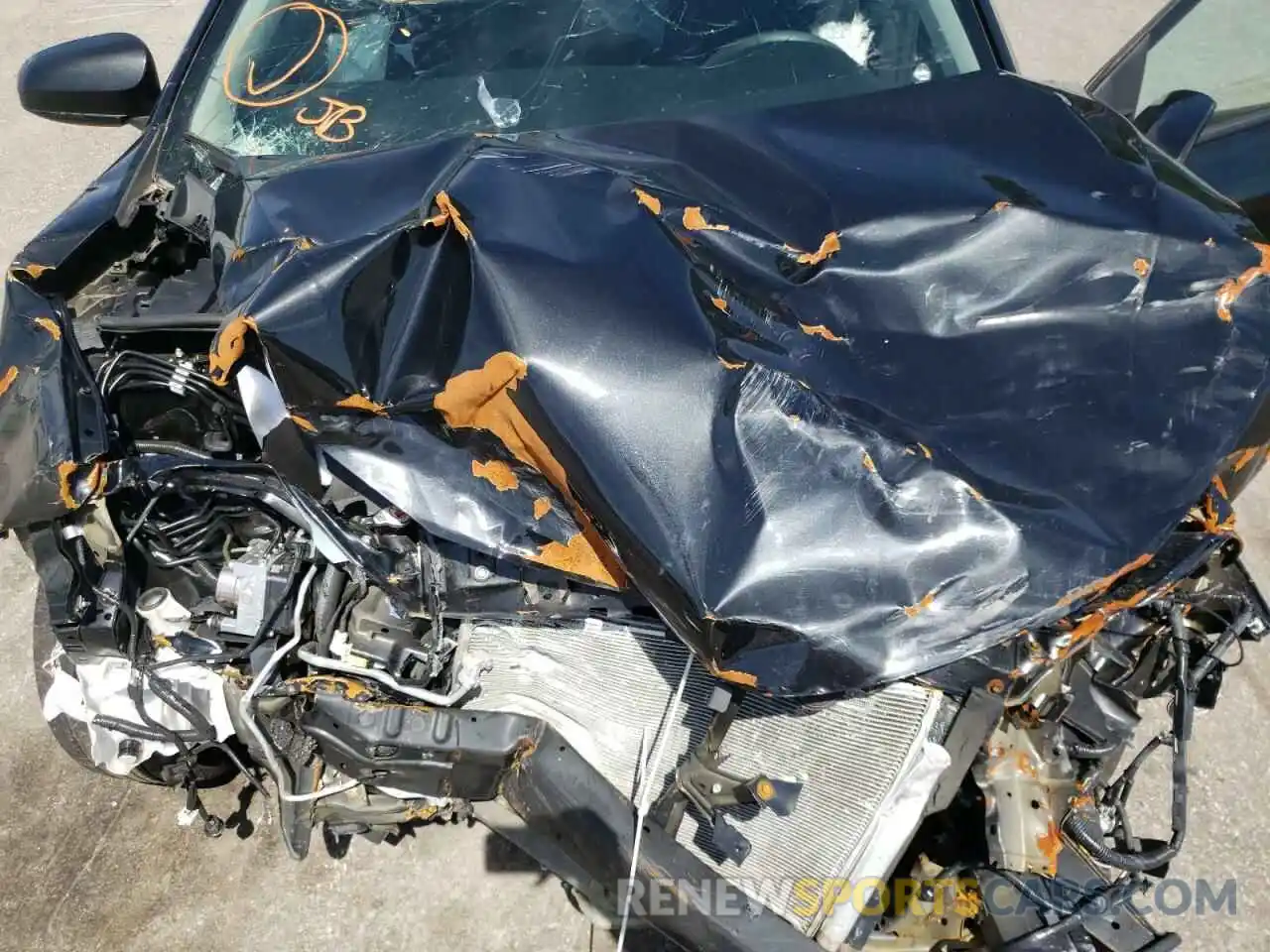 7 Photograph of a damaged car 2T1BURHE6KC220821 TOYOTA COROLLA 2019