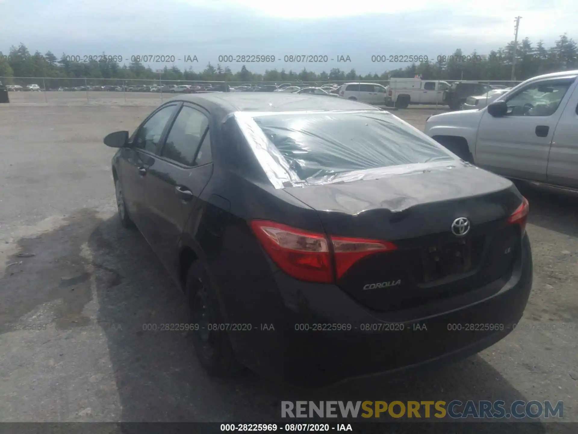 6 Photograph of a damaged car 2T1BURHE6KC221595 TOYOTA COROLLA 2019