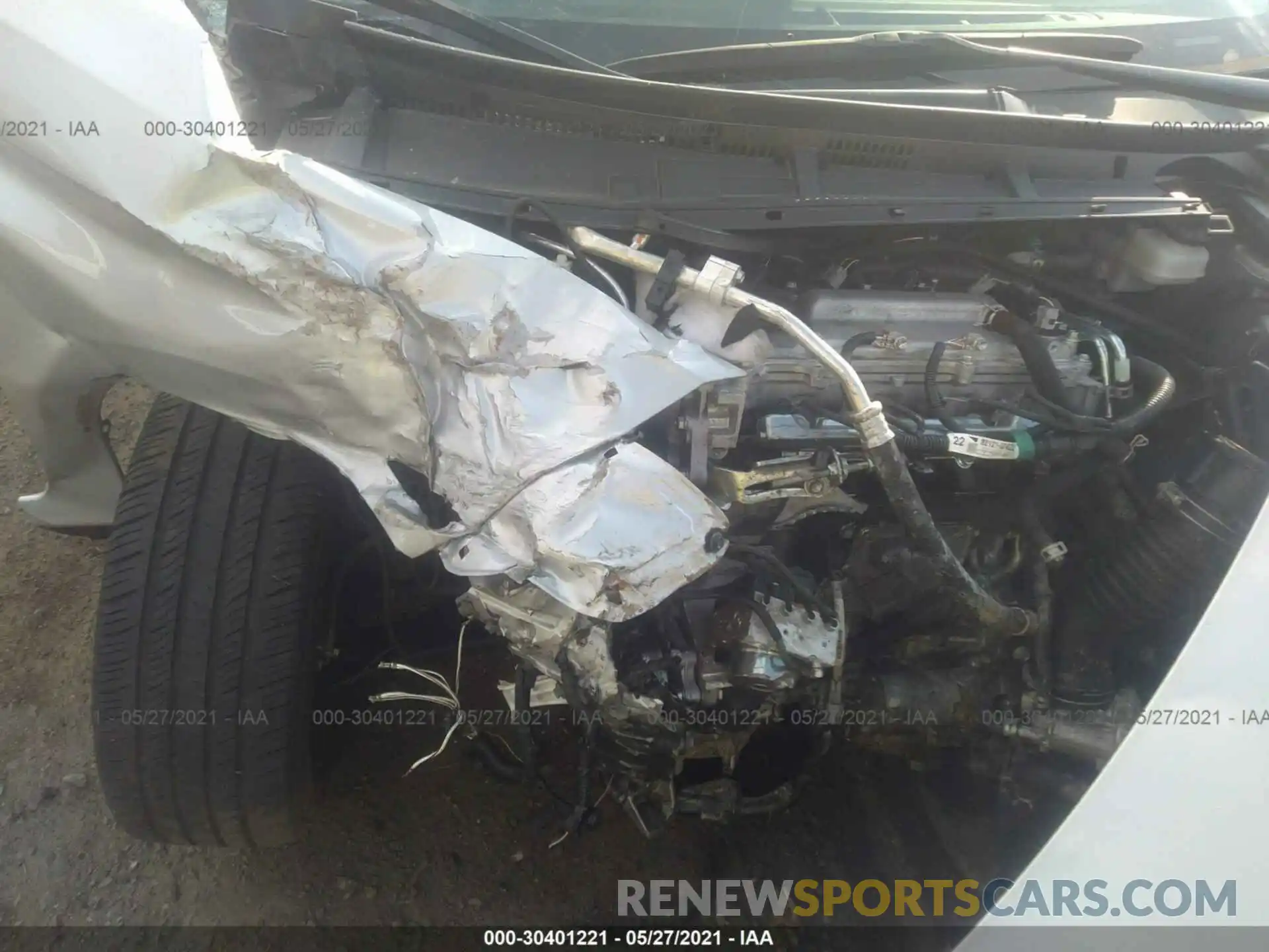 10 Photograph of a damaged car 2T1BURHE6KC222133 TOYOTA COROLLA 2019