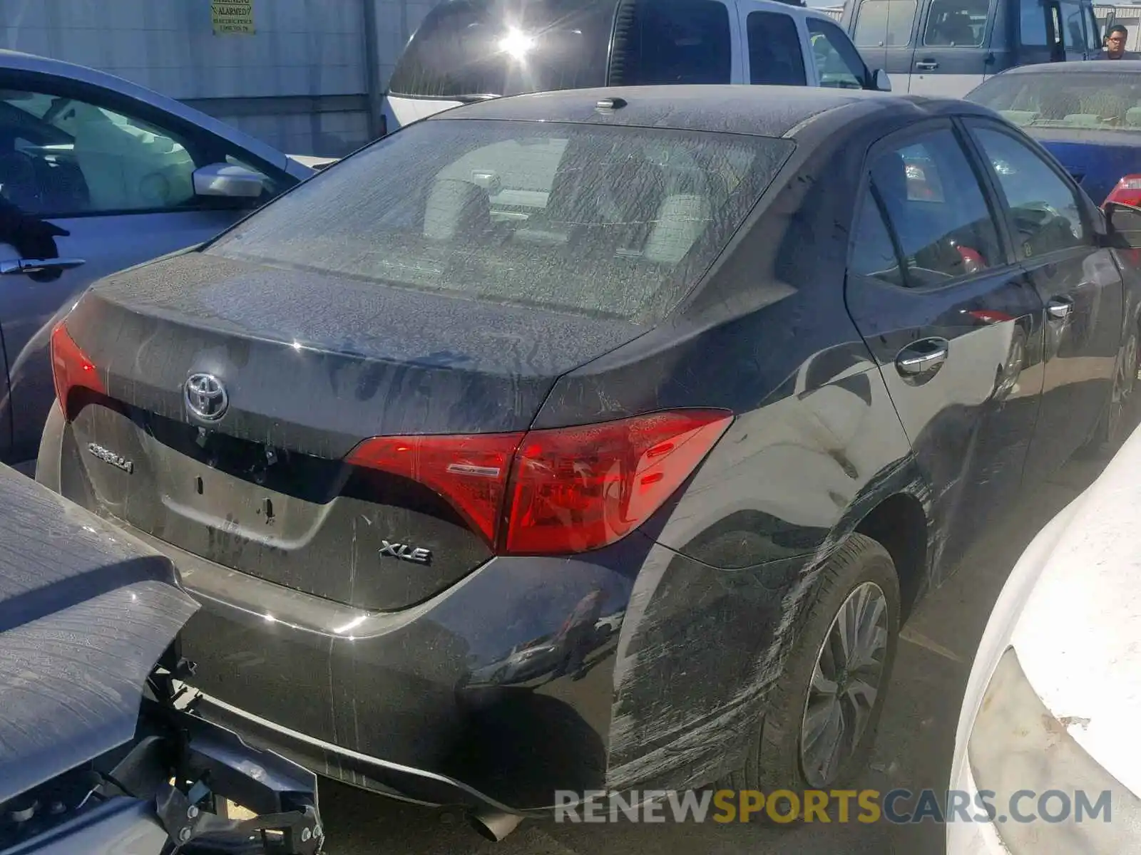 4 Photograph of a damaged car 2T1BURHE6KC223301 TOYOTA COROLLA 2019