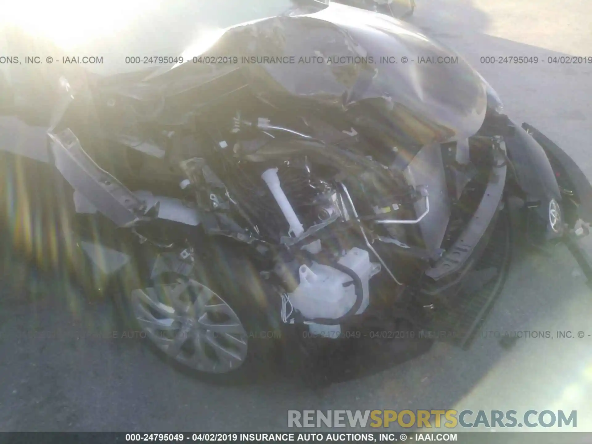 6 Photograph of a damaged car 2T1BURHE6KC223346 TOYOTA COROLLA 2019