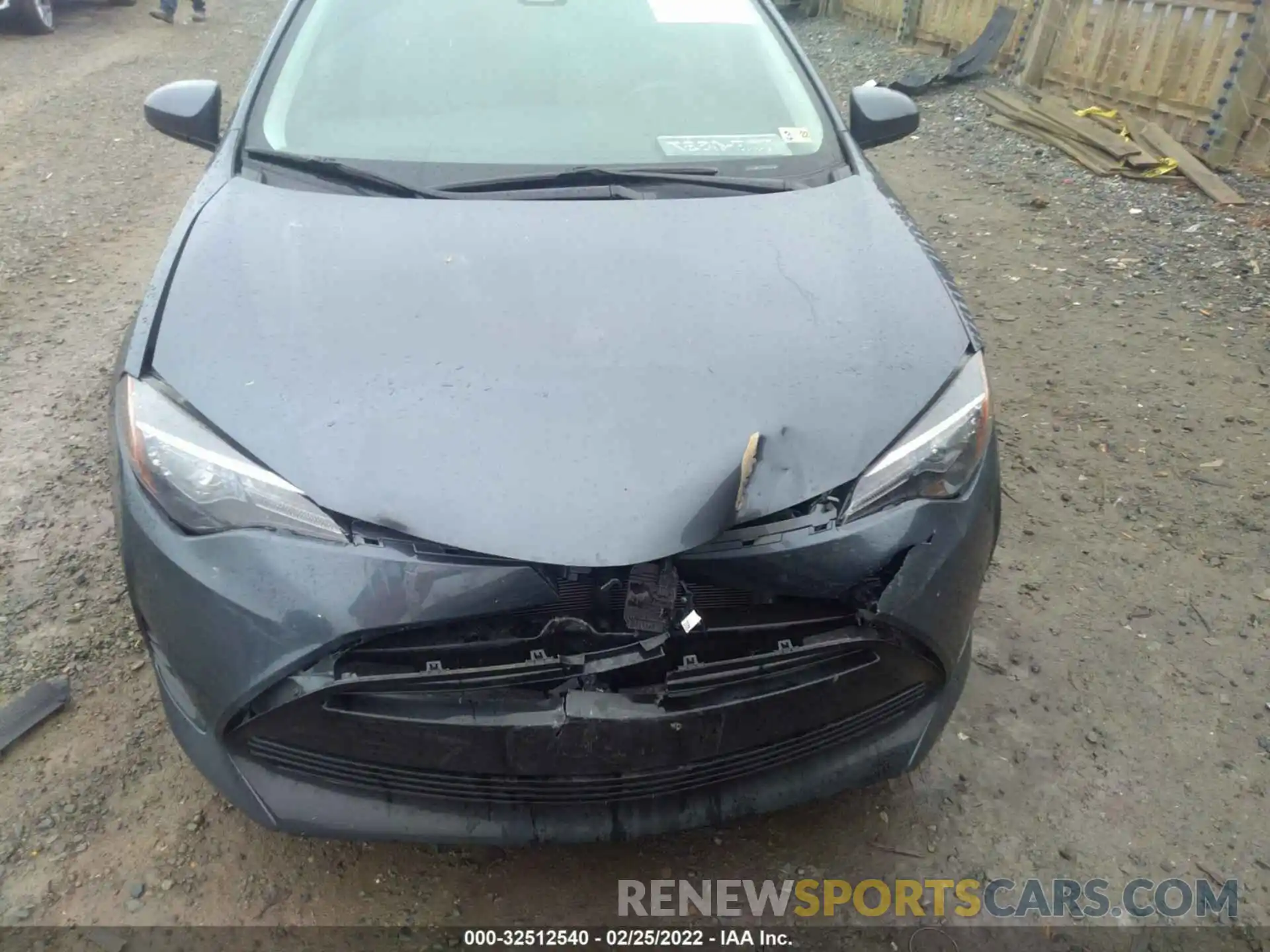 6 Photograph of a damaged car 2T1BURHE6KC223413 TOYOTA COROLLA 2019