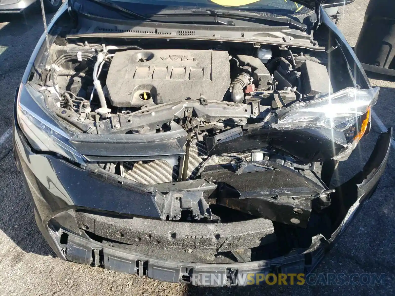 7 Photograph of a damaged car 2T1BURHE6KC223685 TOYOTA COROLLA 2019