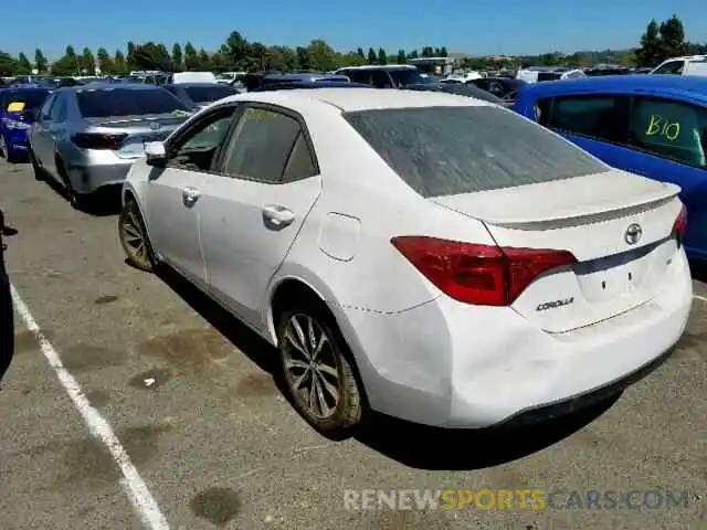 3 Photograph of a damaged car 2T1BURHE6KC224433 TOYOTA COROLLA 2019