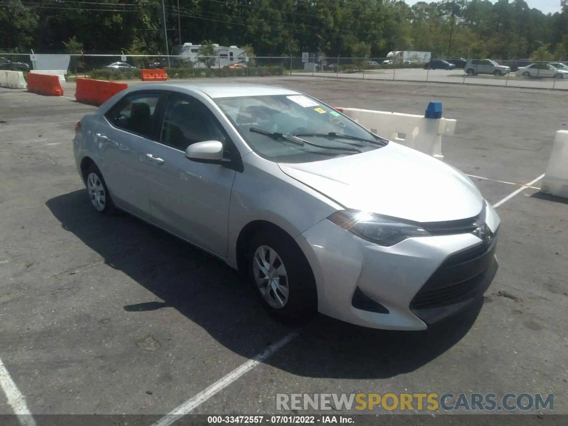 1 Photograph of a damaged car 2T1BURHE6KC224514 TOYOTA COROLLA 2019