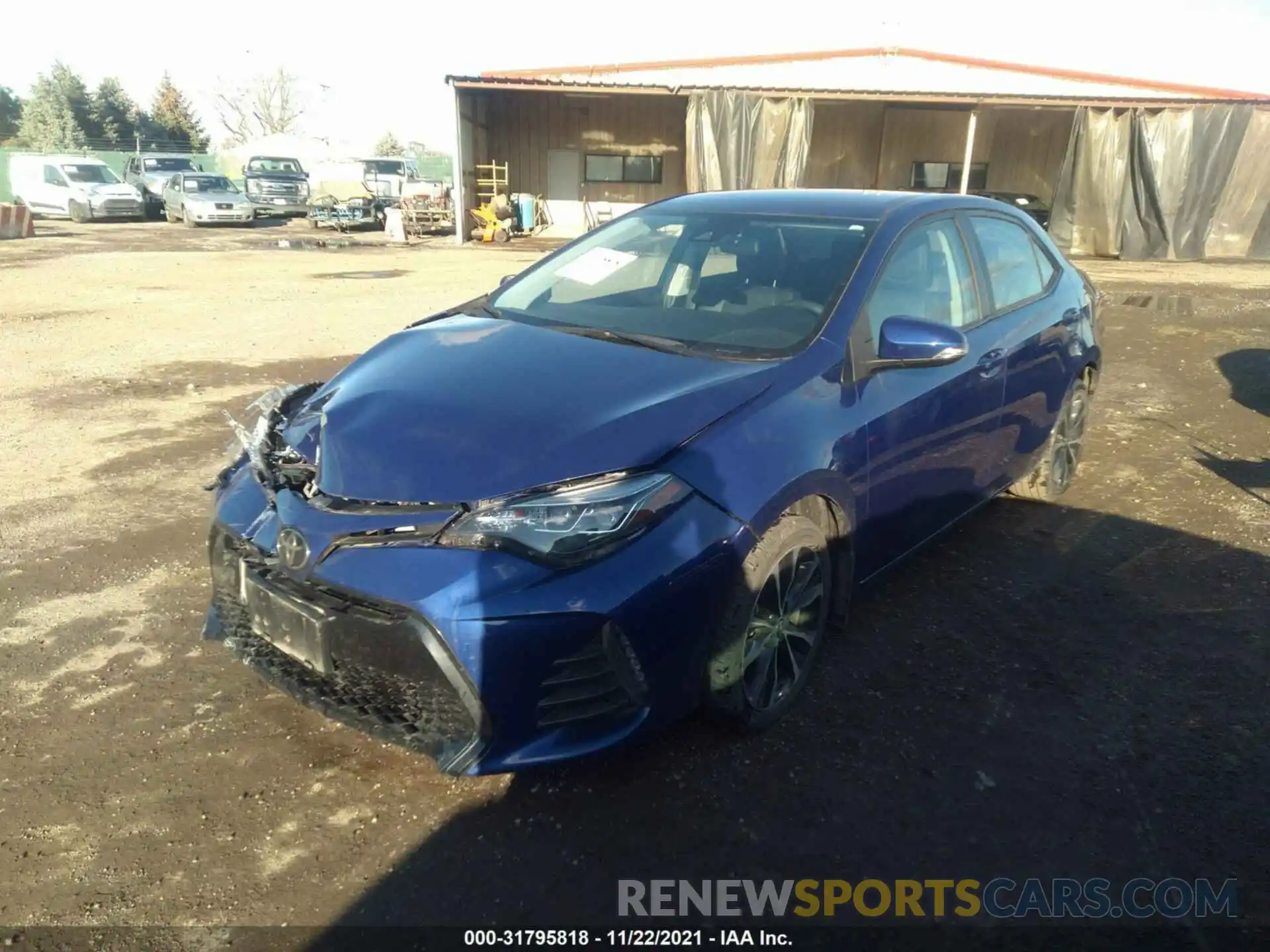 2 Photograph of a damaged car 2T1BURHE6KC226117 TOYOTA COROLLA 2019