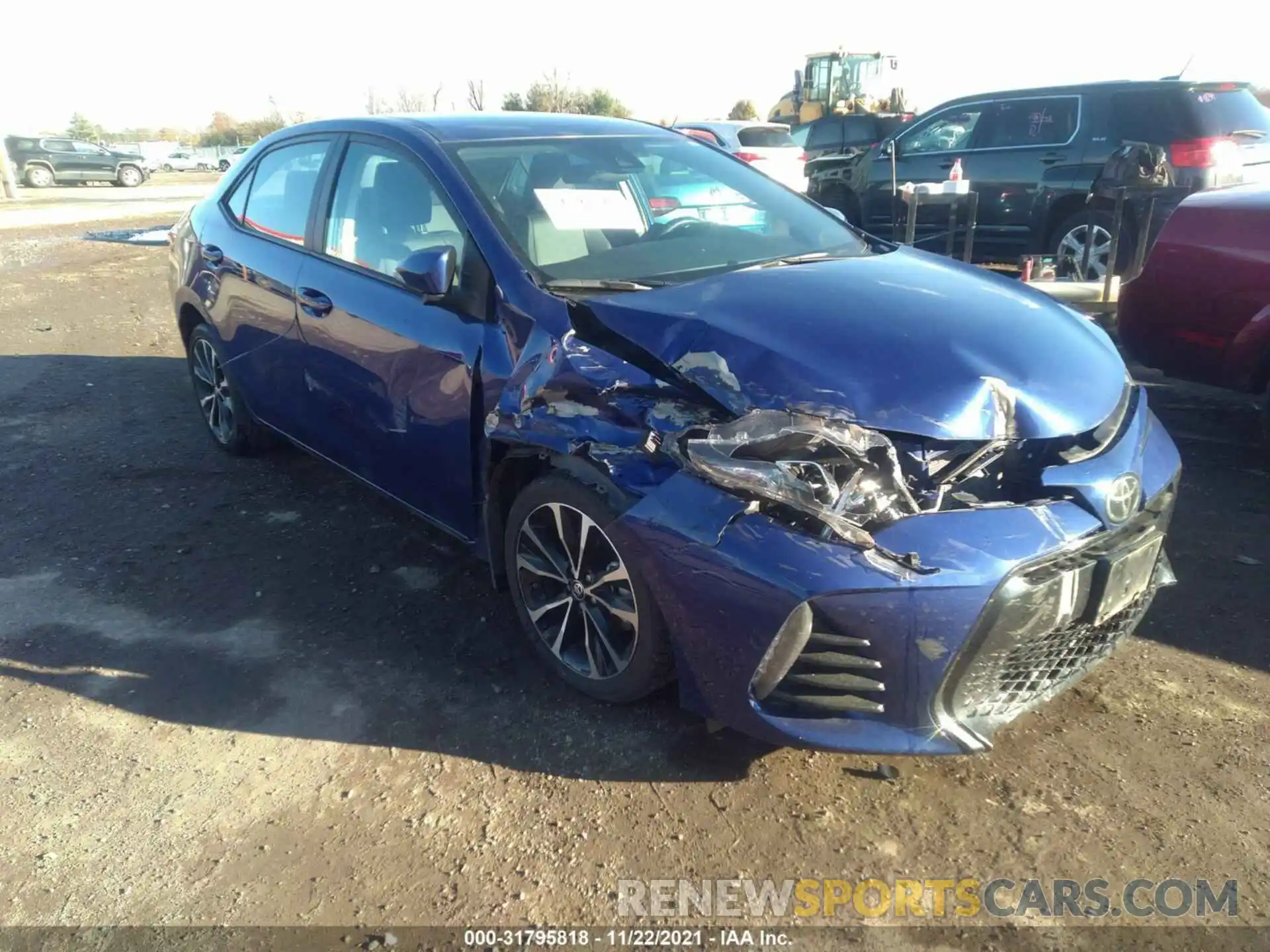 6 Photograph of a damaged car 2T1BURHE6KC226117 TOYOTA COROLLA 2019