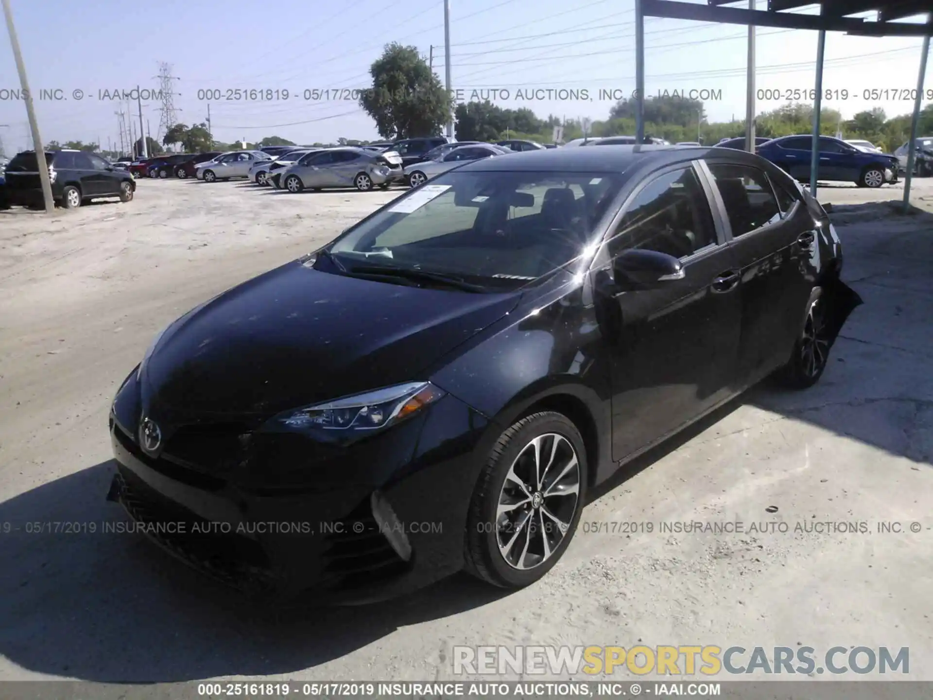 2 Photograph of a damaged car 2T1BURHE6KC226408 TOYOTA COROLLA 2019