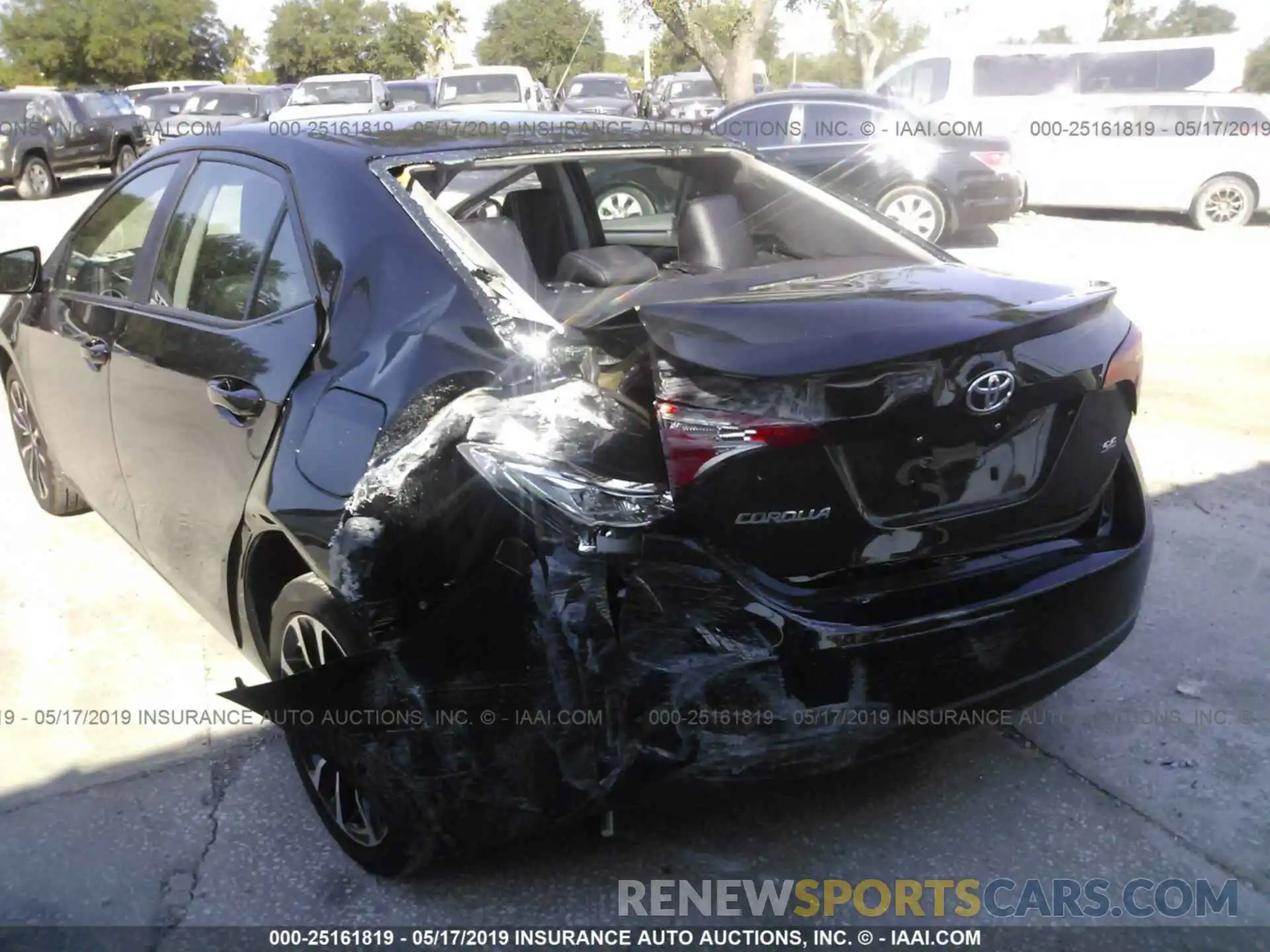 6 Photograph of a damaged car 2T1BURHE6KC226408 TOYOTA COROLLA 2019