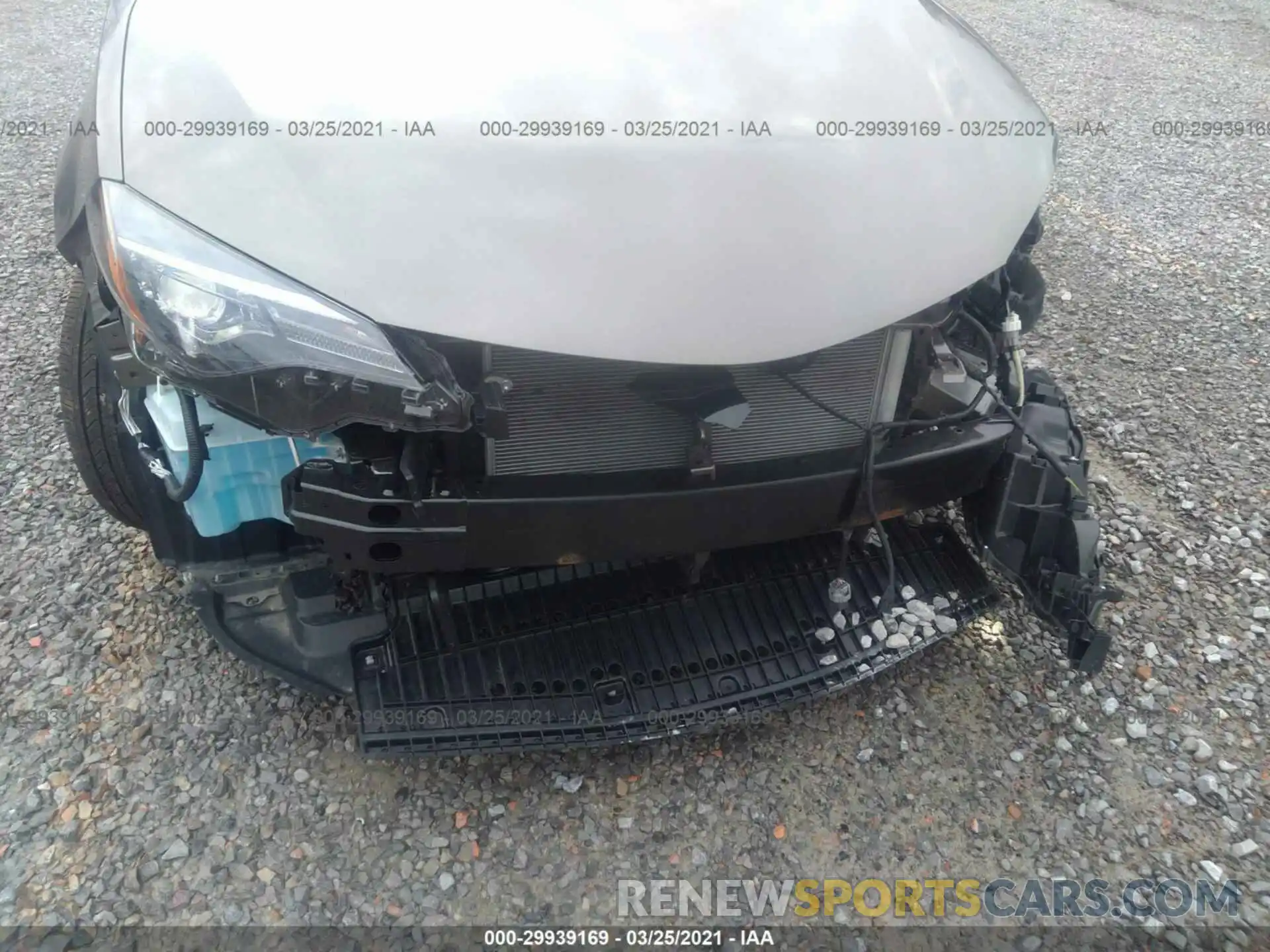 6 Photograph of a damaged car 2T1BURHE6KC226599 TOYOTA COROLLA 2019