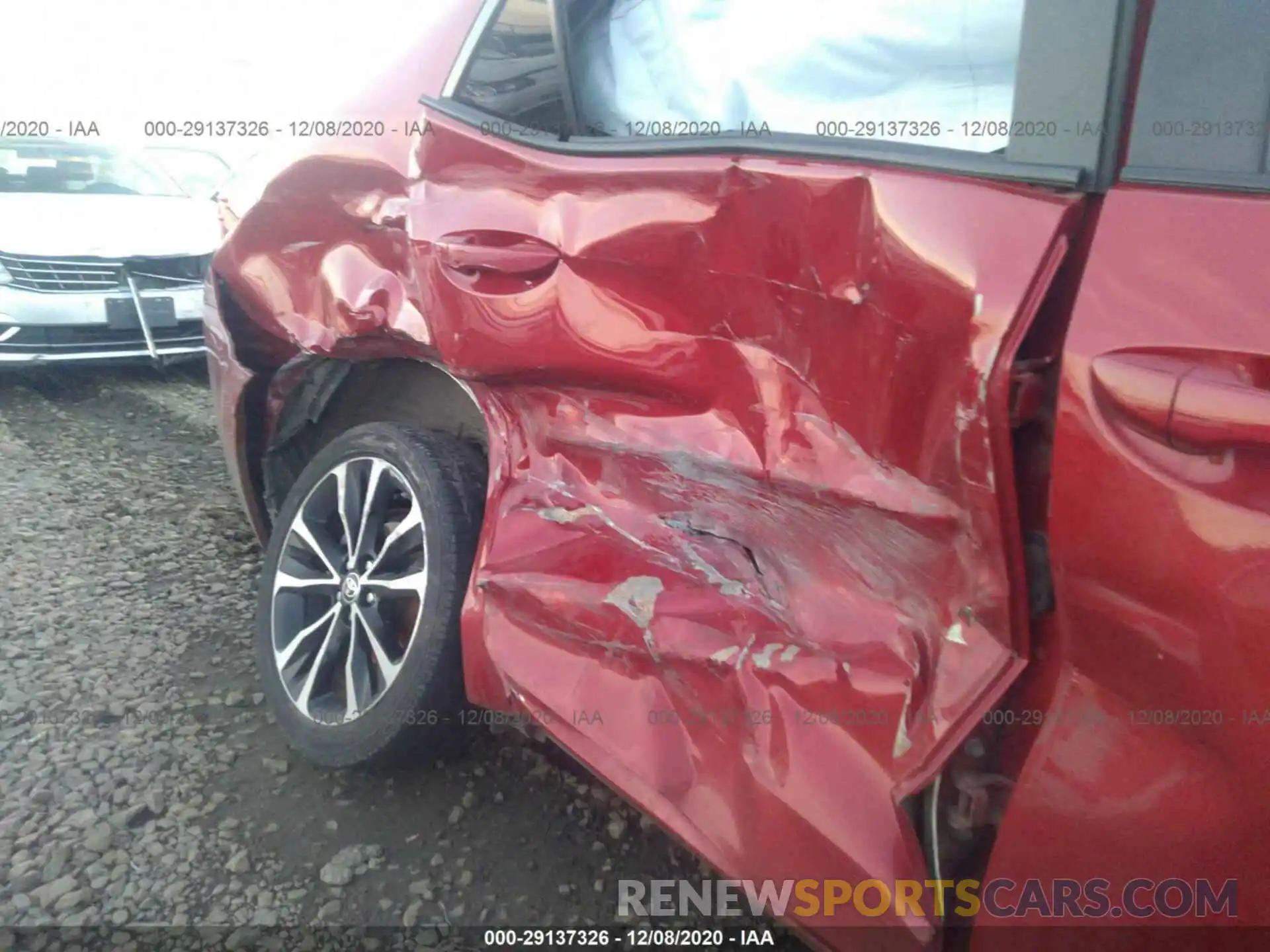 6 Photograph of a damaged car 2T1BURHE6KC226750 TOYOTA COROLLA 2019