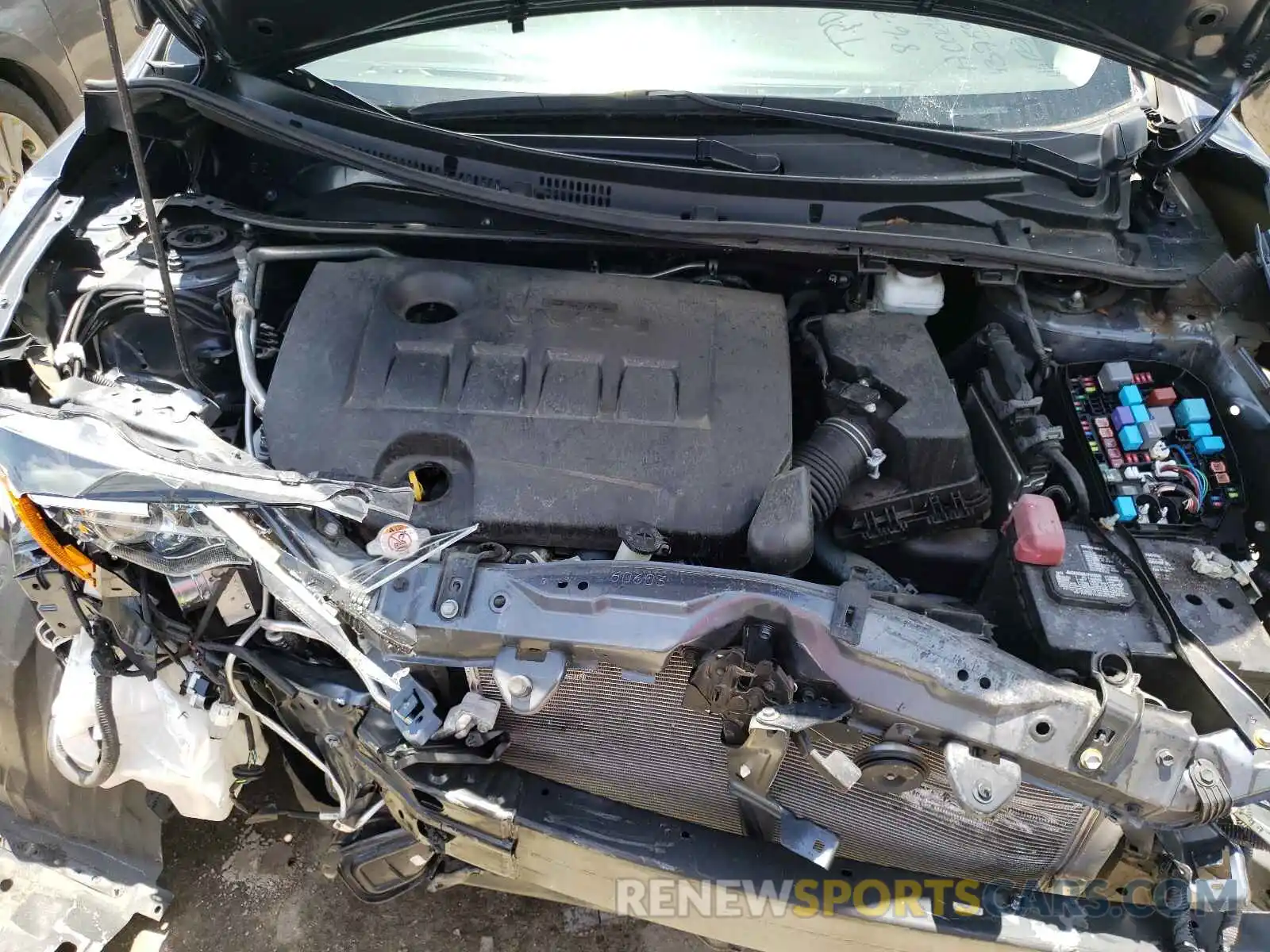 7 Photograph of a damaged car 2T1BURHE6KC232371 TOYOTA COROLLA 2019