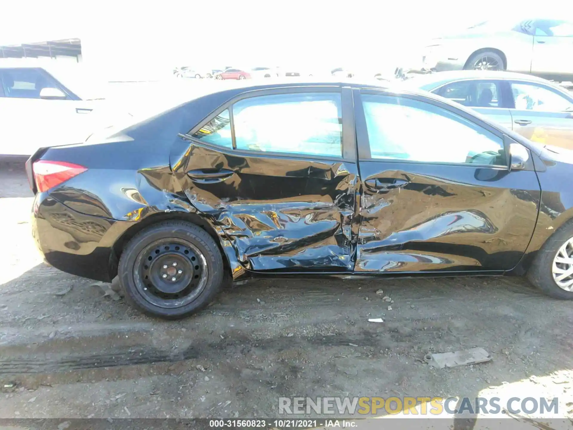 6 Photograph of a damaged car 2T1BURHE6KC234153 TOYOTA COROLLA 2019