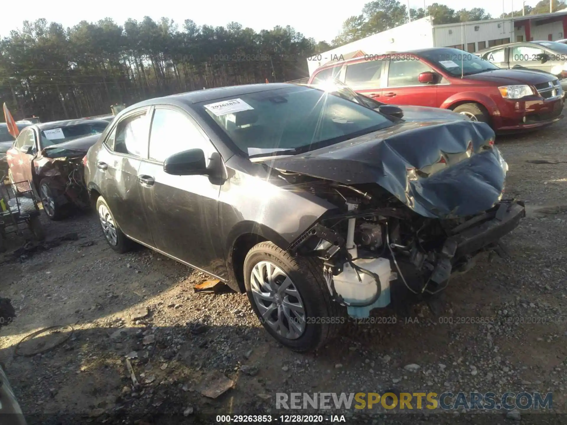 1 Photograph of a damaged car 2T1BURHE6KC234721 TOYOTA COROLLA 2019