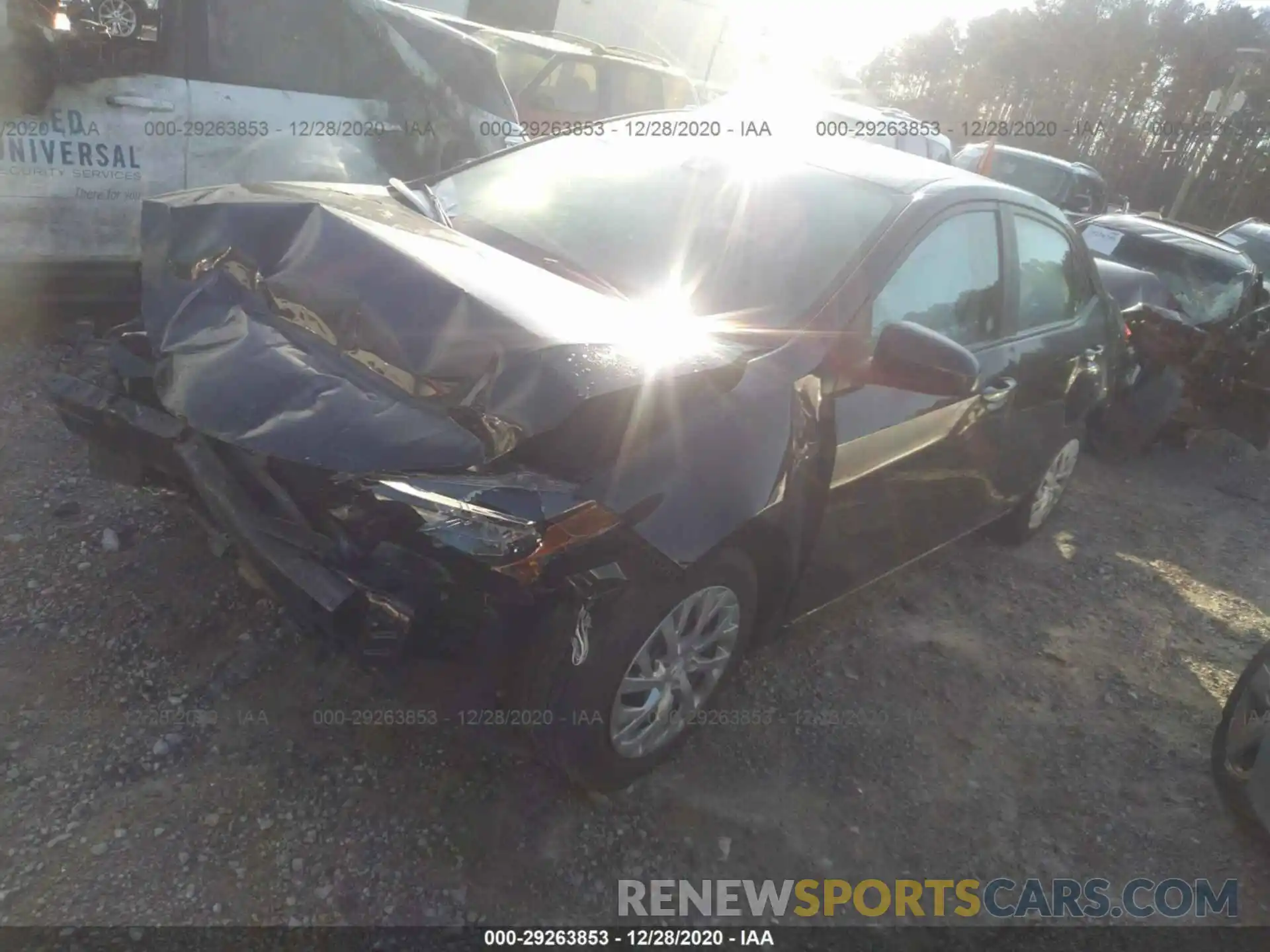 2 Photograph of a damaged car 2T1BURHE6KC234721 TOYOTA COROLLA 2019