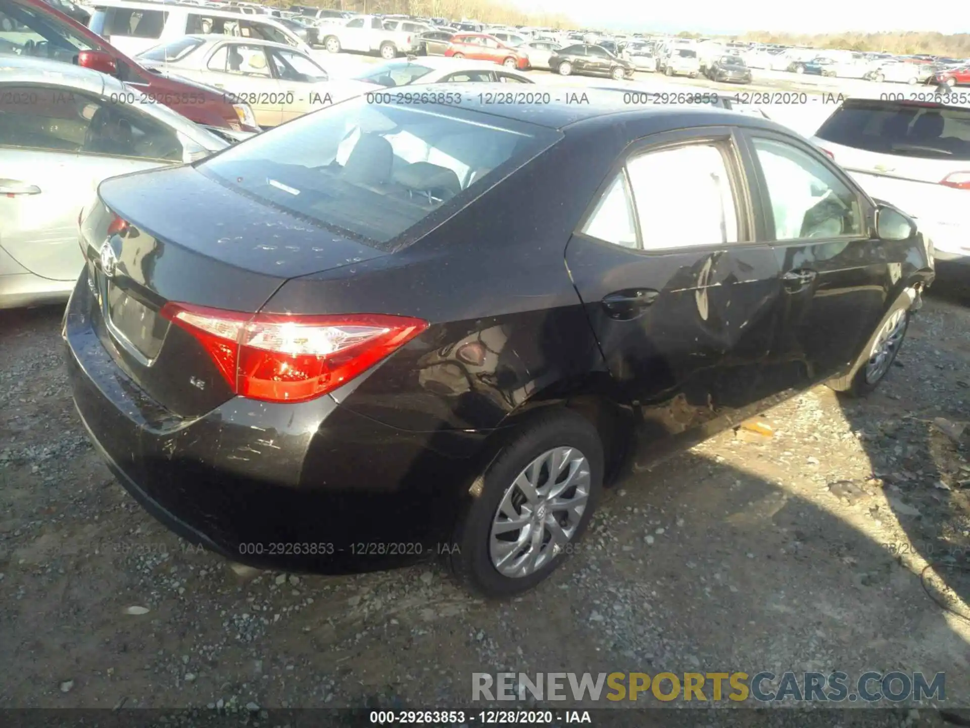 4 Photograph of a damaged car 2T1BURHE6KC234721 TOYOTA COROLLA 2019