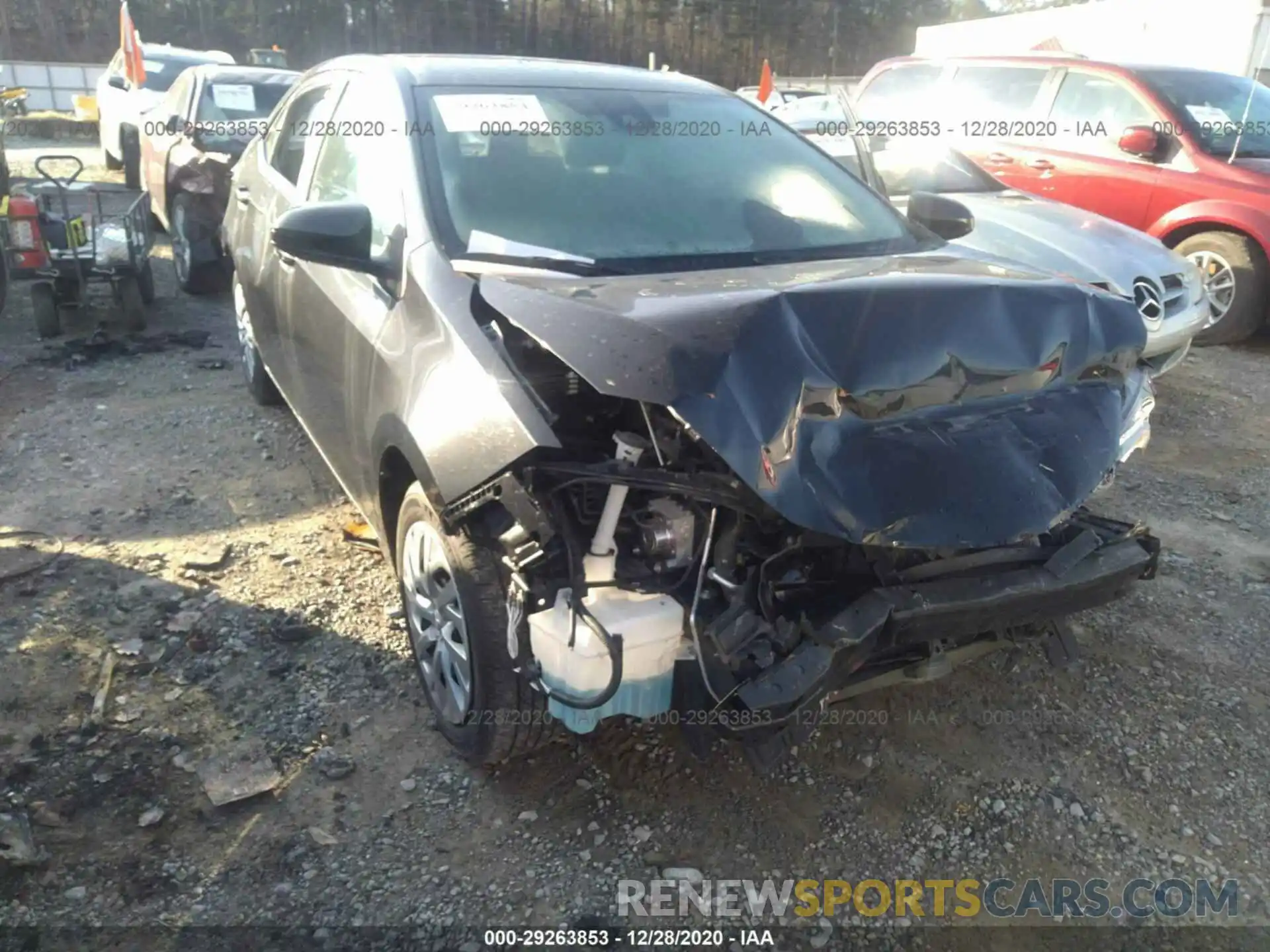 6 Photograph of a damaged car 2T1BURHE6KC234721 TOYOTA COROLLA 2019