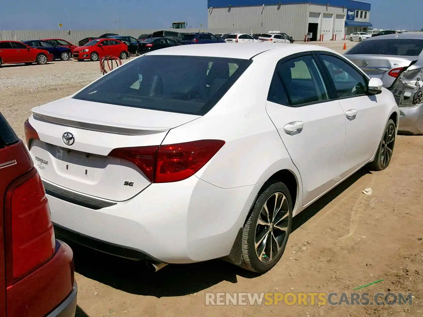 4 Photograph of a damaged car 2T1BURHE6KC235299 TOYOTA COROLLA 2019