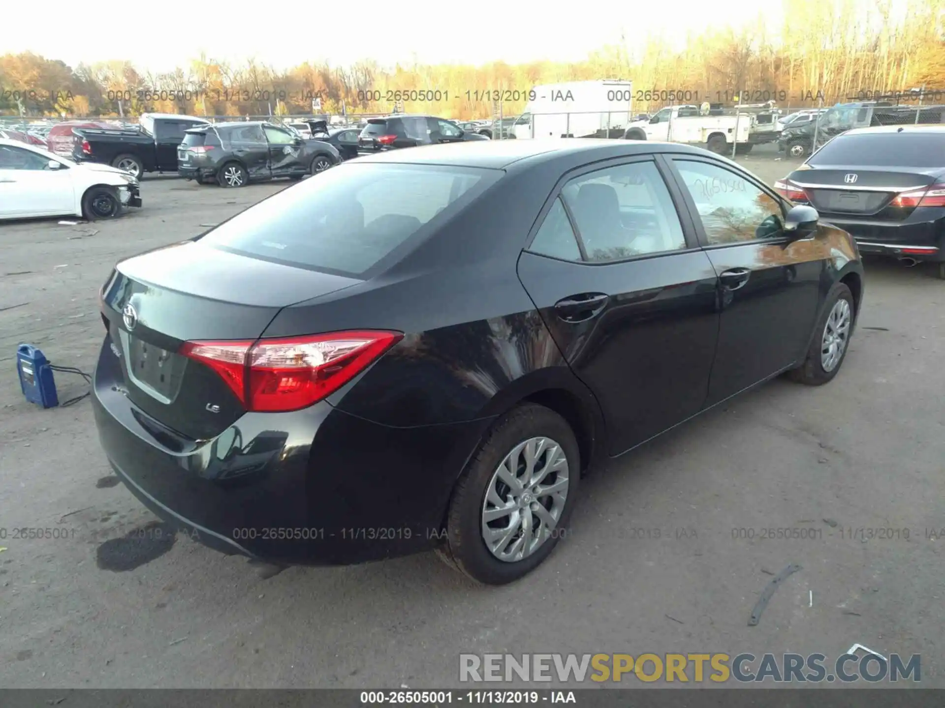 4 Photograph of a damaged car 2T1BURHE6KC236727 TOYOTA COROLLA 2019