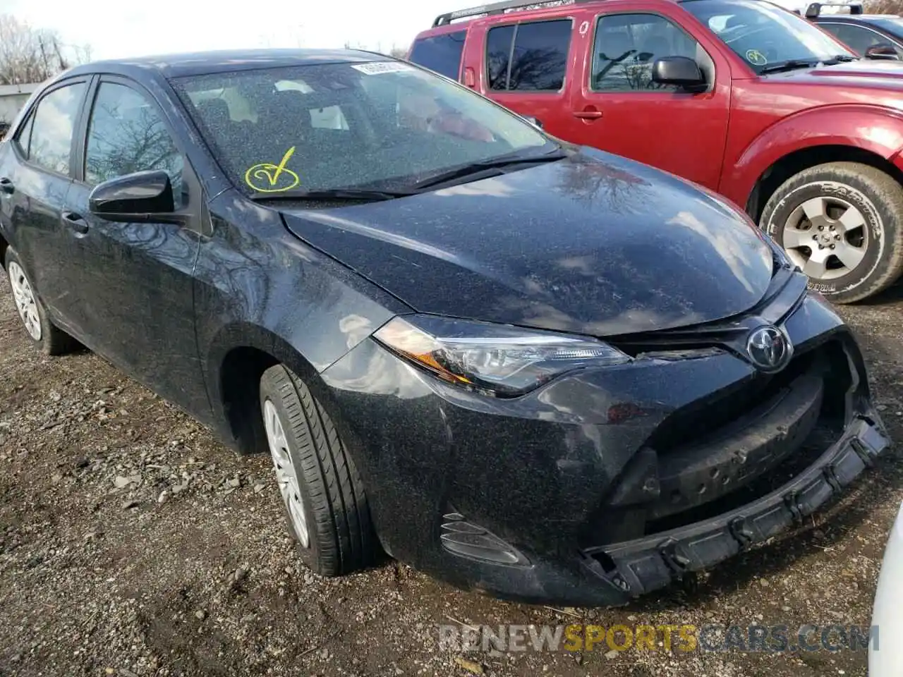 9 Photograph of a damaged car 2T1BURHE6KC237604 TOYOTA COROLLA 2019