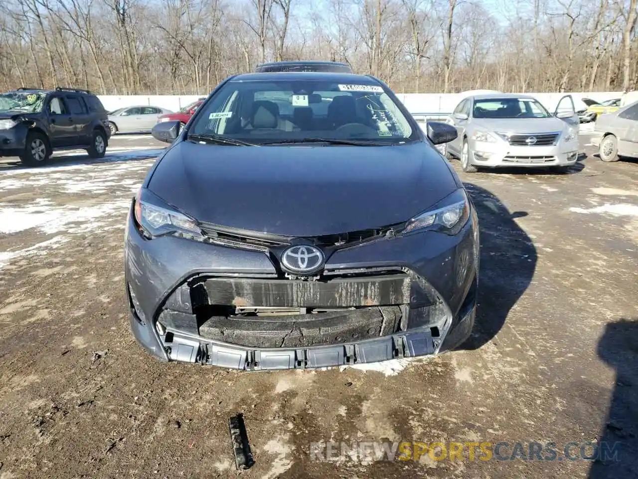 9 Фотография поврежденного автомобиля 2T1BURHE6KC237876 TOYOTA COROLLA 2019