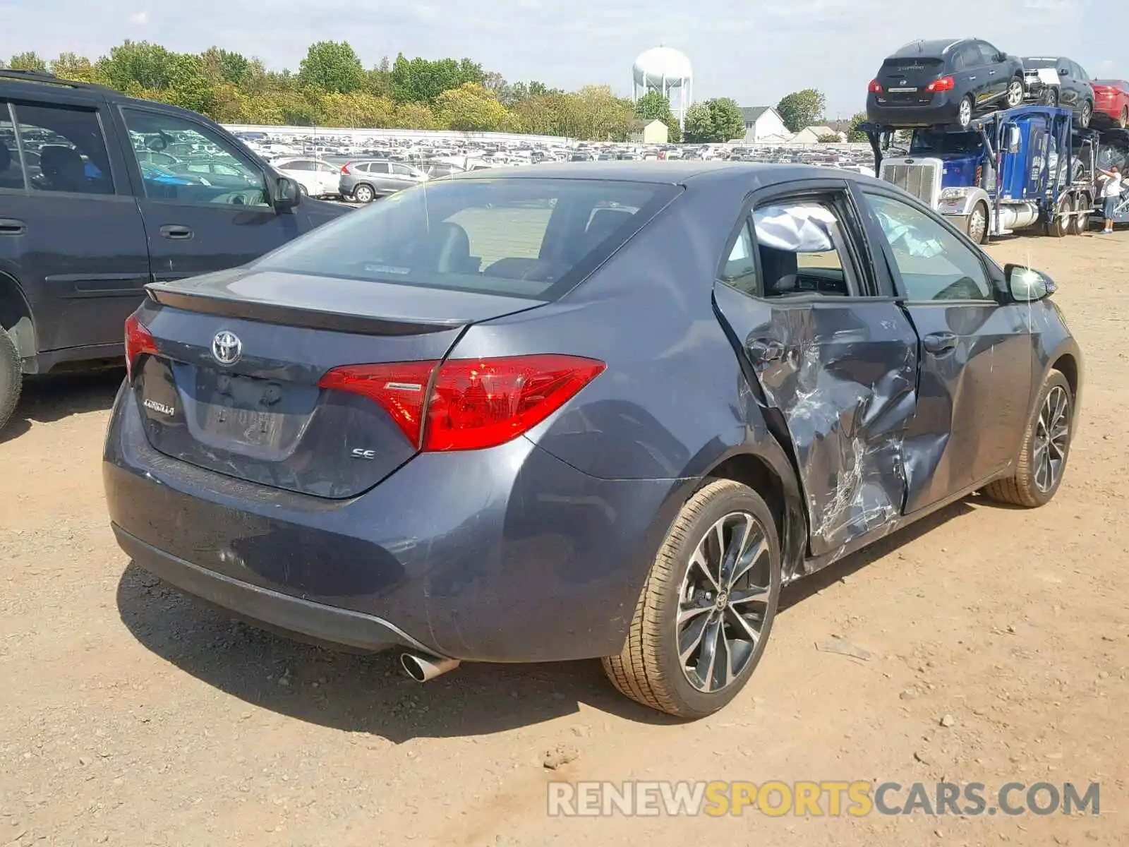 4 Photograph of a damaged car 2T1BURHE6KC238123 TOYOTA COROLLA 2019