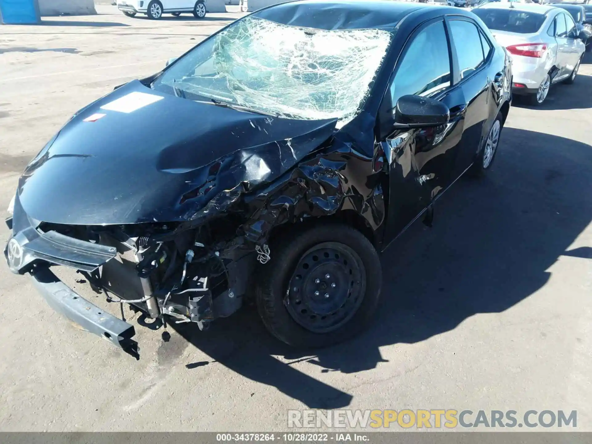 6 Photograph of a damaged car 2T1BURHE6KC239854 TOYOTA COROLLA 2019