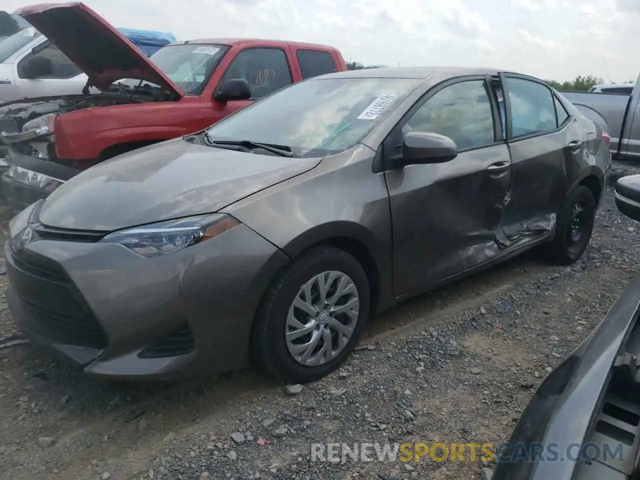 10 Photograph of a damaged car 2T1BURHE6KC240423 TOYOTA COROLLA 2019