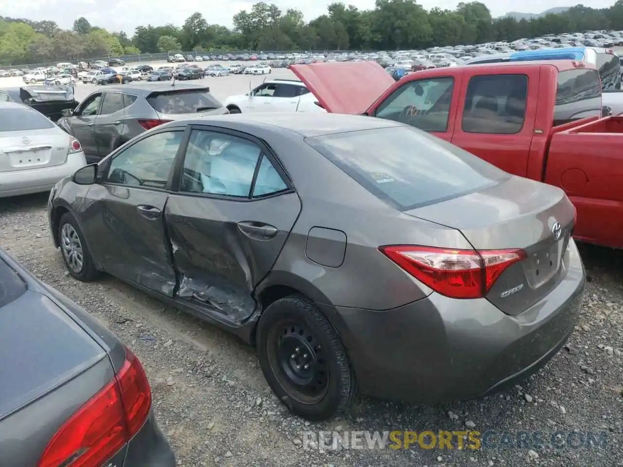 9 Photograph of a damaged car 2T1BURHE6KC240423 TOYOTA COROLLA 2019