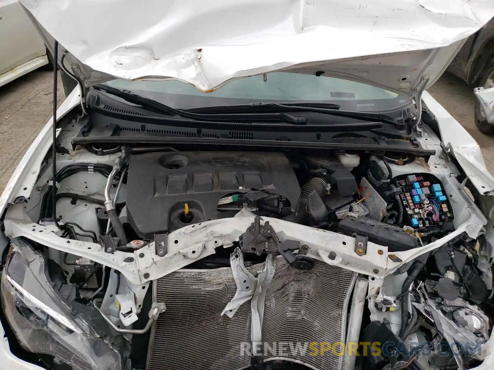 7 Фотография поврежденного автомобиля 2T1BURHE6KC240826 TOYOTA COROLLA 2019