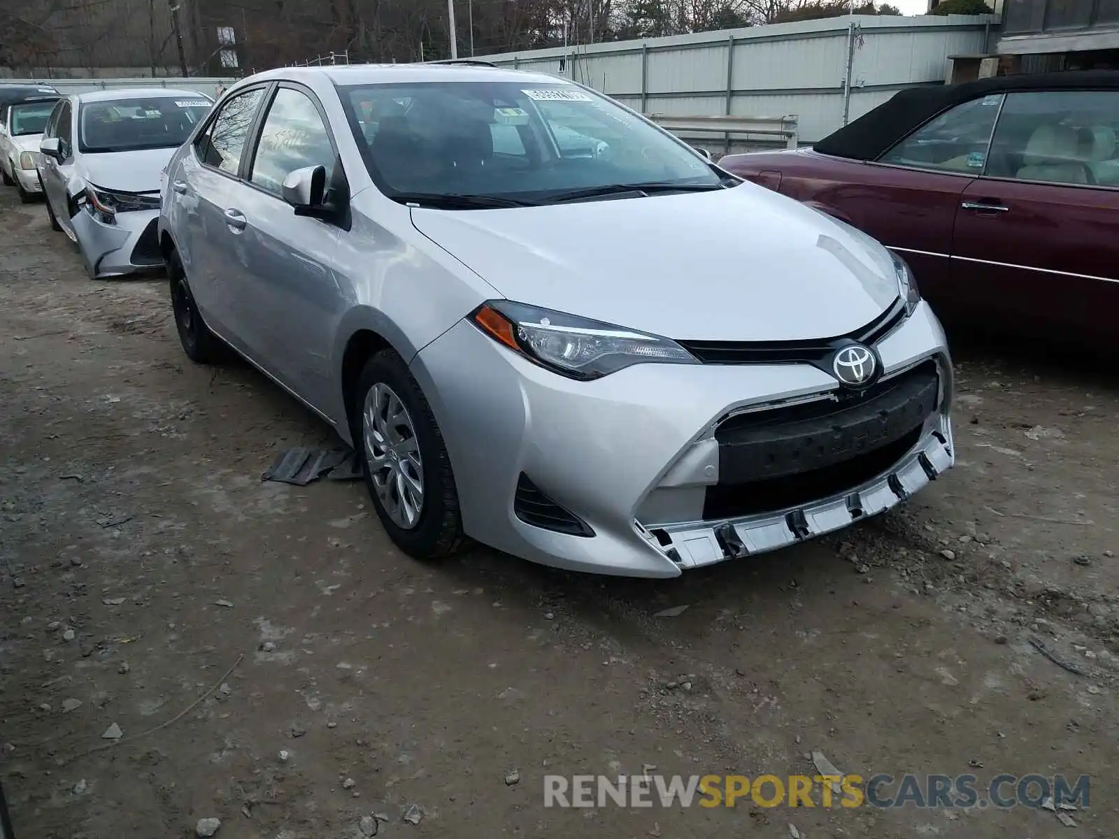 1 Photograph of a damaged car 2T1BURHE6KC241104 TOYOTA COROLLA 2019