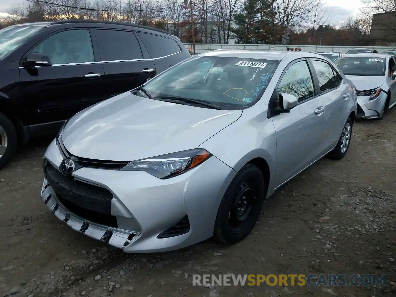 2 Photograph of a damaged car 2T1BURHE6KC241104 TOYOTA COROLLA 2019