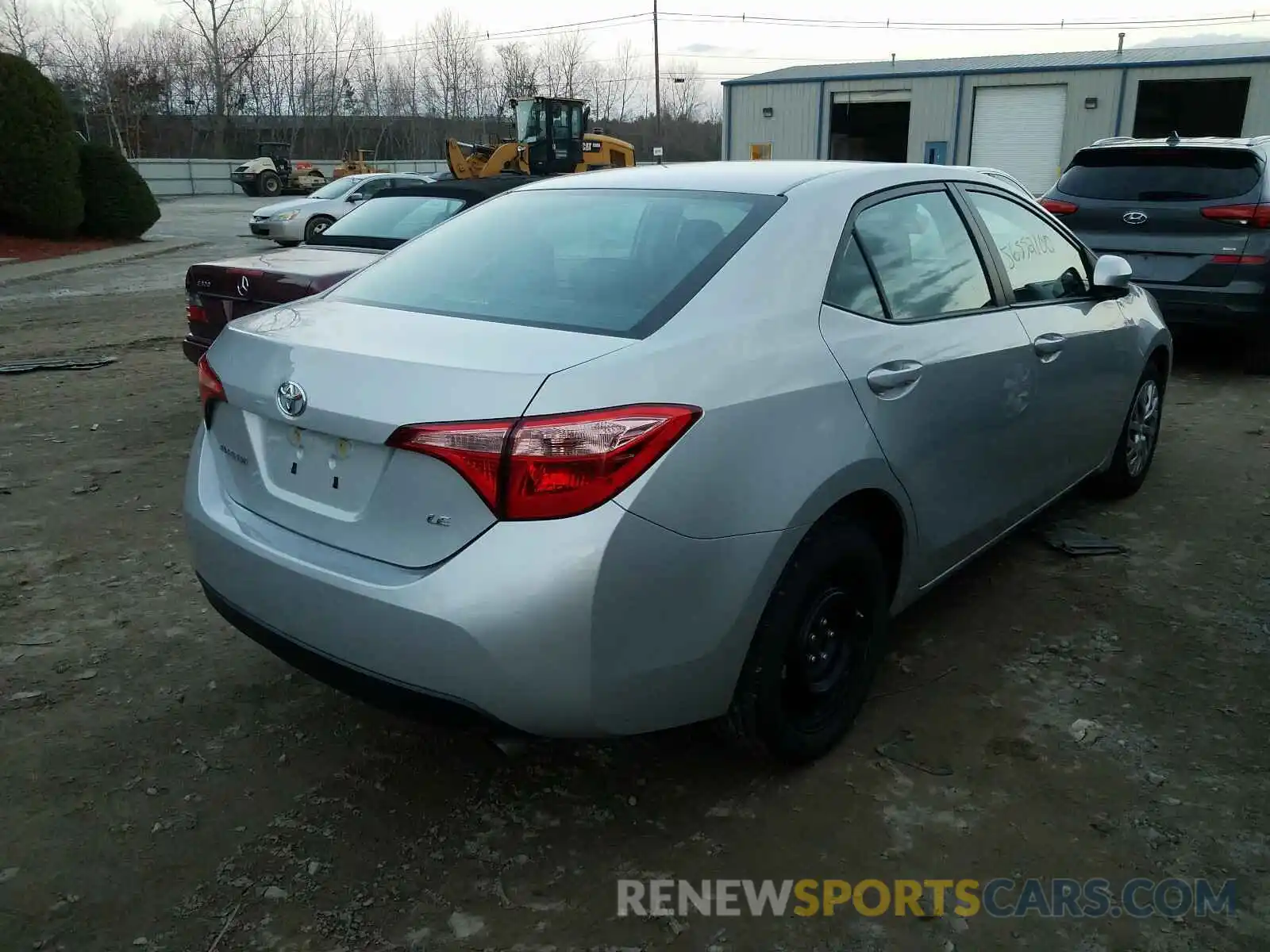 4 Photograph of a damaged car 2T1BURHE6KC241104 TOYOTA COROLLA 2019